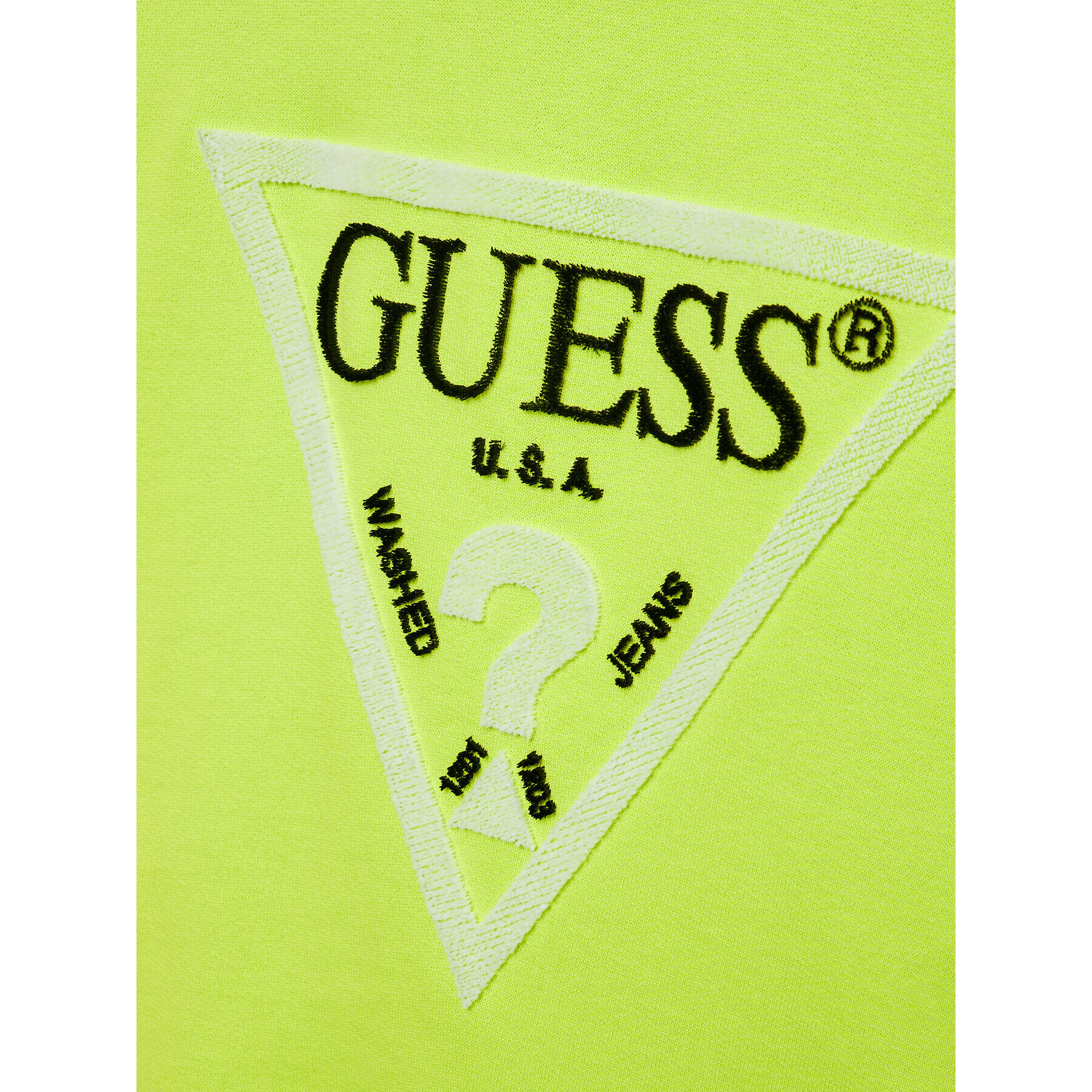 Guess Mikina N3YQ04 KAD73 Zelená Regular Fit - Pepit.cz