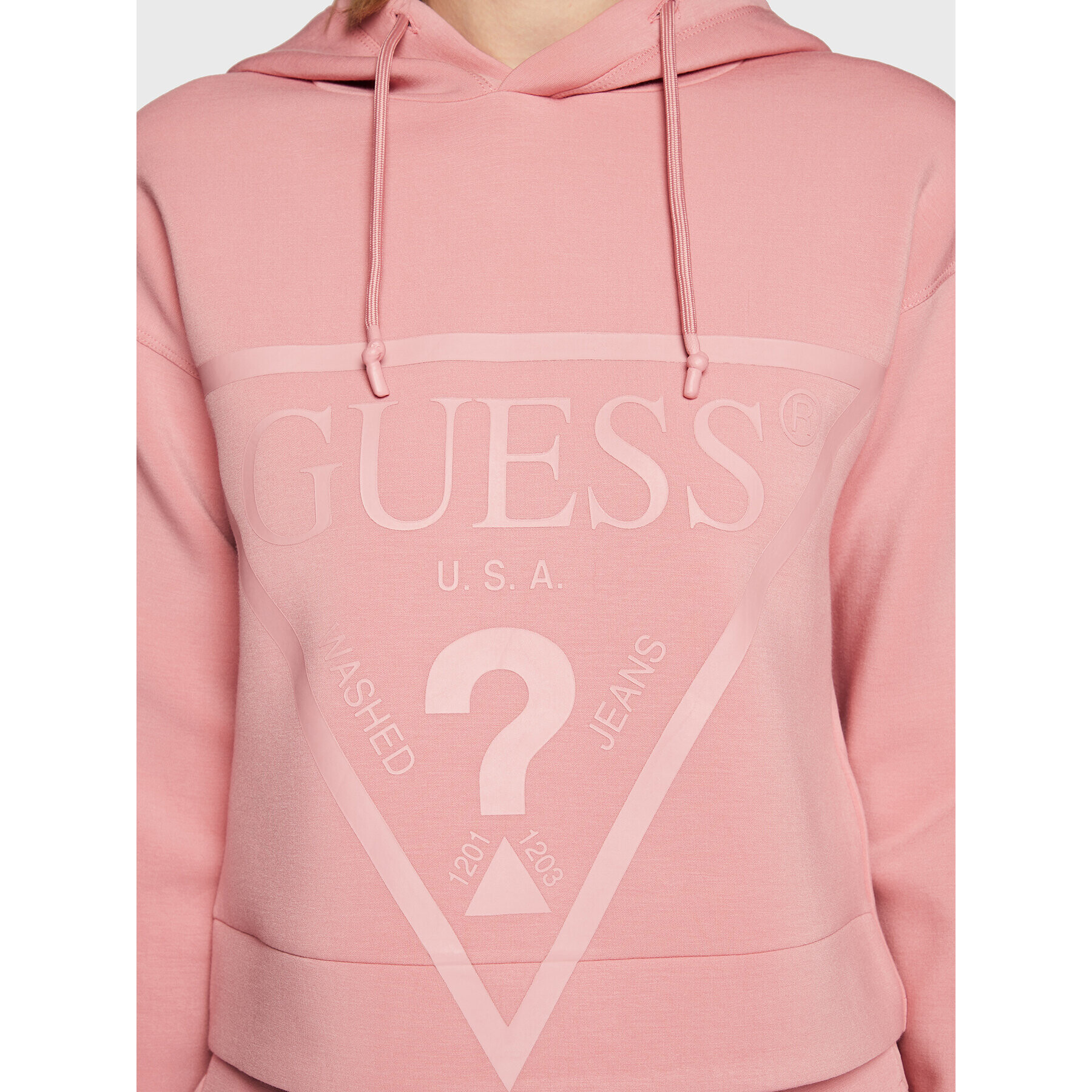 Guess Mikina New Alisa V2YQ08 K7UW2 Růžová Regular Fit - Pepit.cz