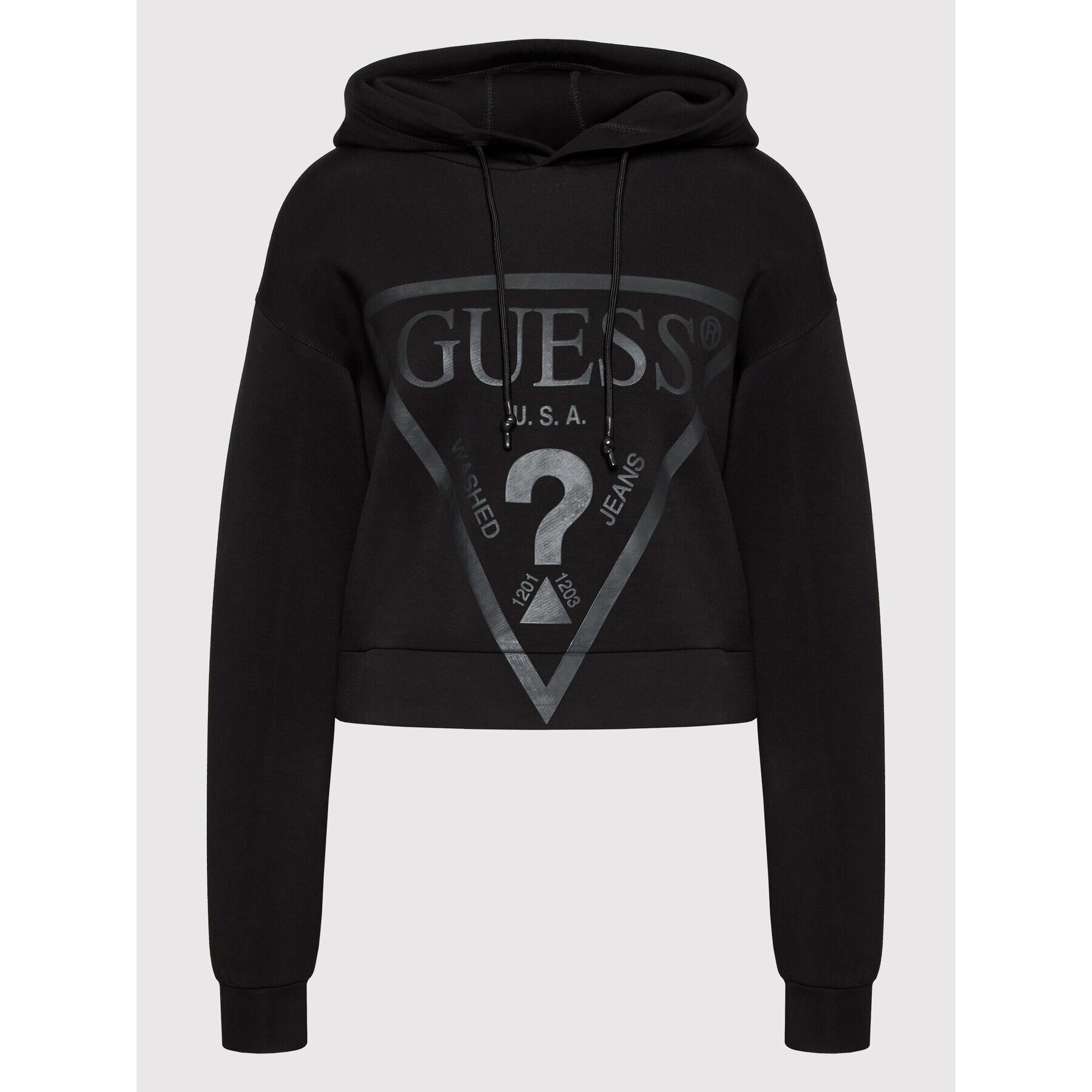 Guess Mikina New Alisa V2YQ08 KAMN2 Černá Regular Fit - Pepit.cz