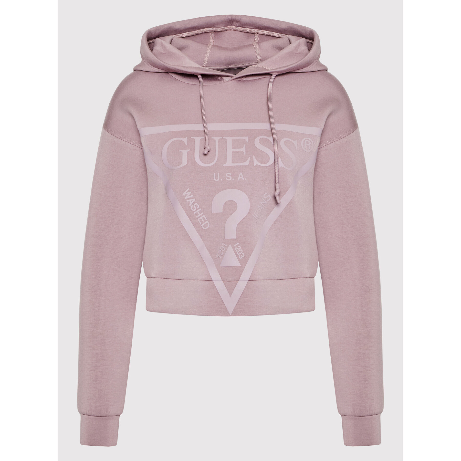 Guess Mikina New Alisa V2YQ08 KAMN2 Fialová Regular Fit - Pepit.cz