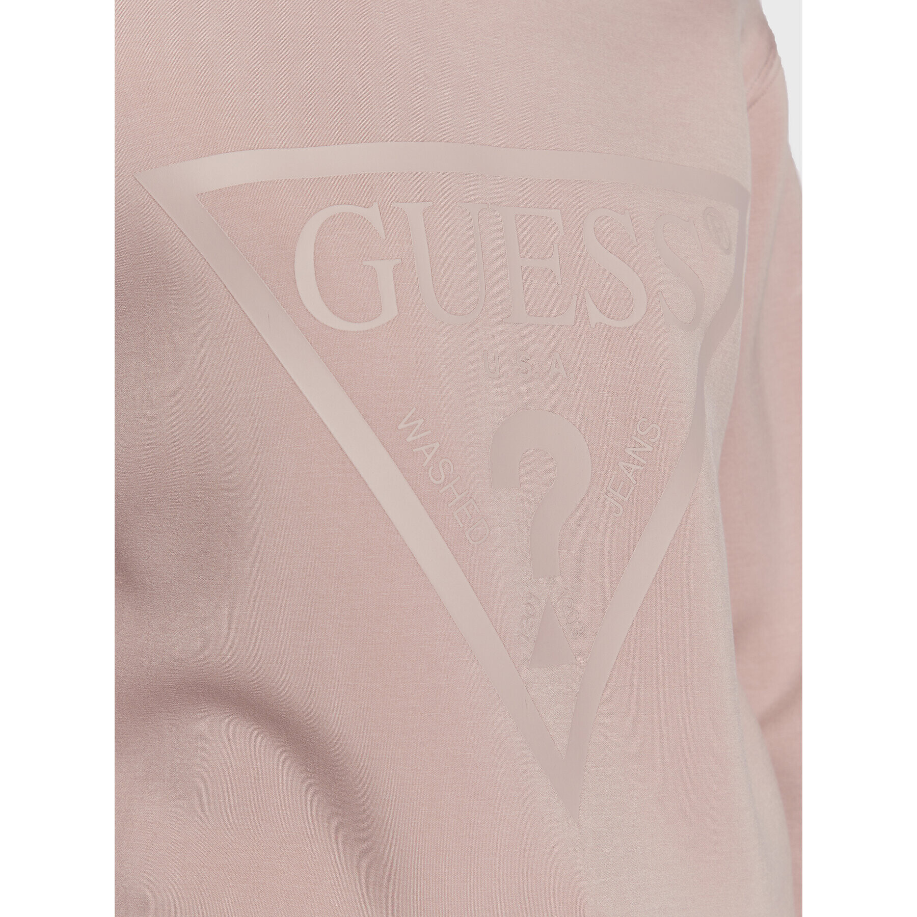 Guess Mikina New Elly V3RQ19 K7UW2 Růžová Regular Fit - Pepit.cz