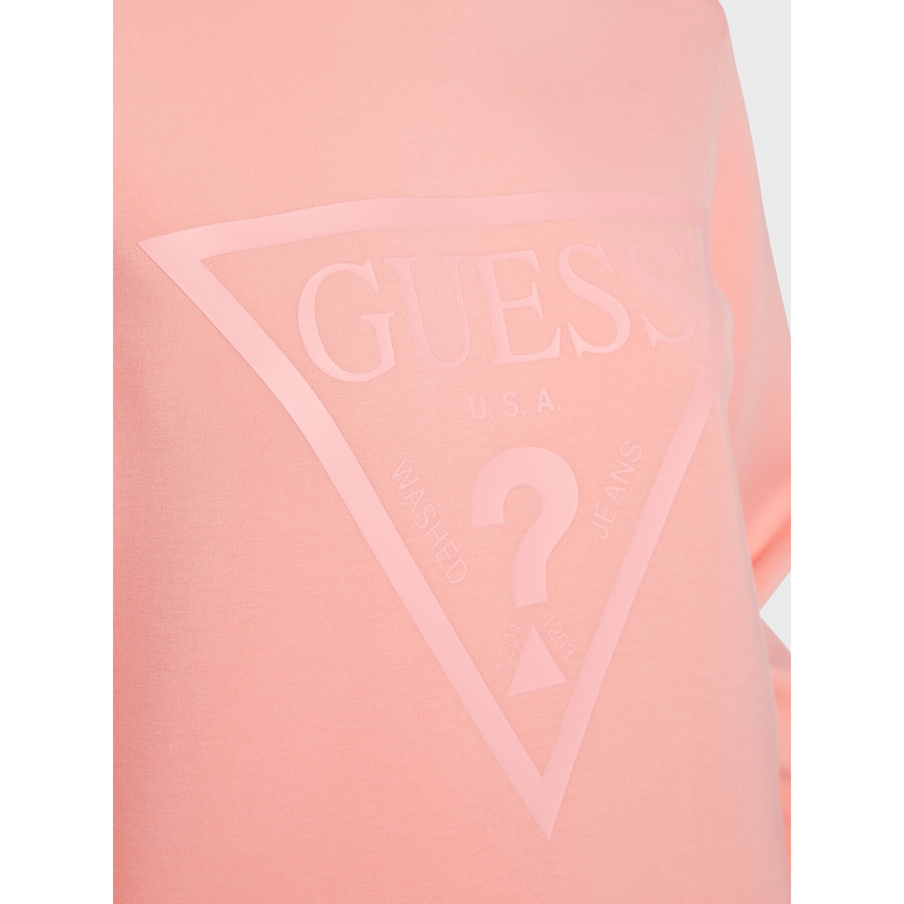 Guess Mikina New Elly V3RQ19 K7UW2 Růžová Regular Fit - Pepit.cz