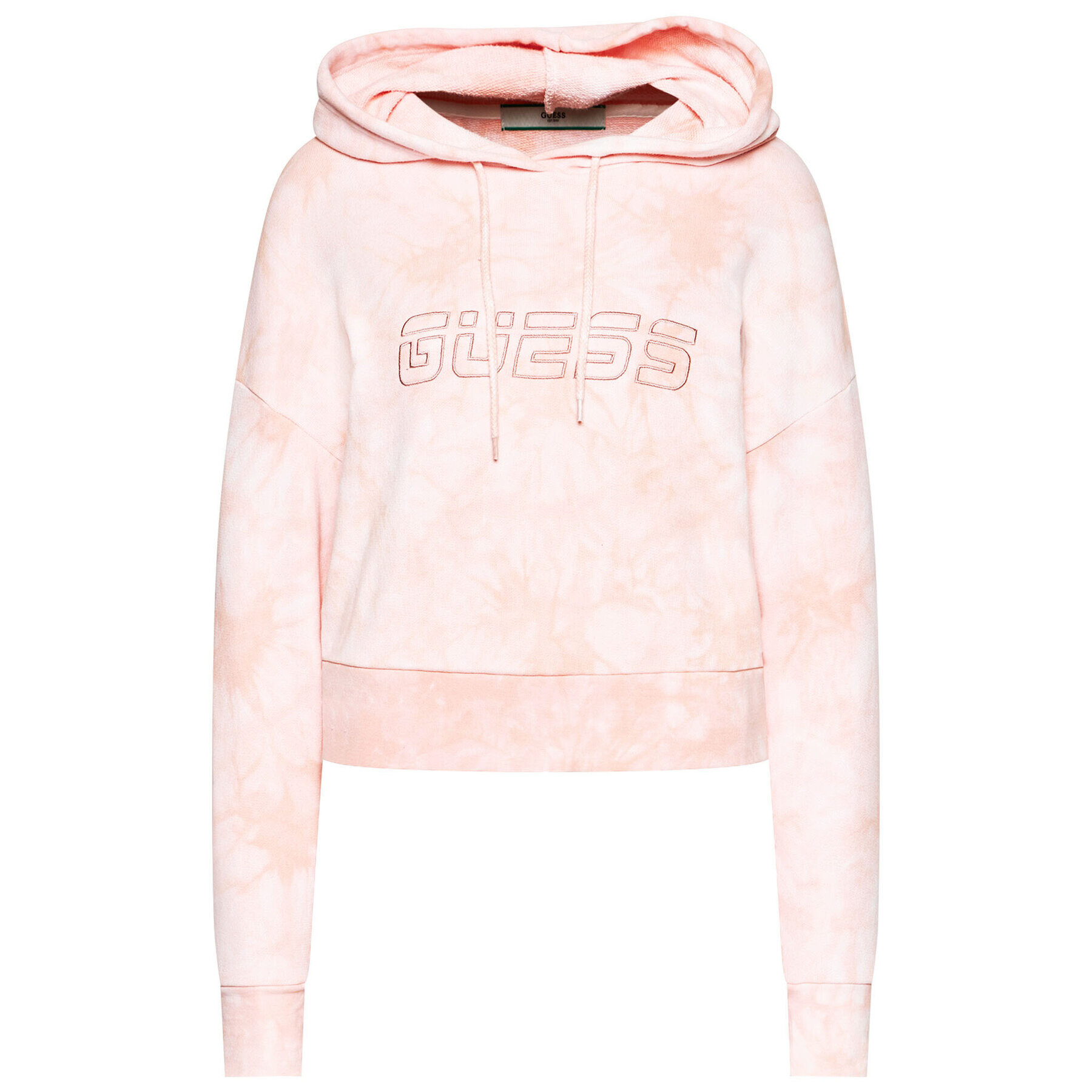 Guess Mikina O1GA39 K68I1 Růžová Regular Fit - Pepit.cz