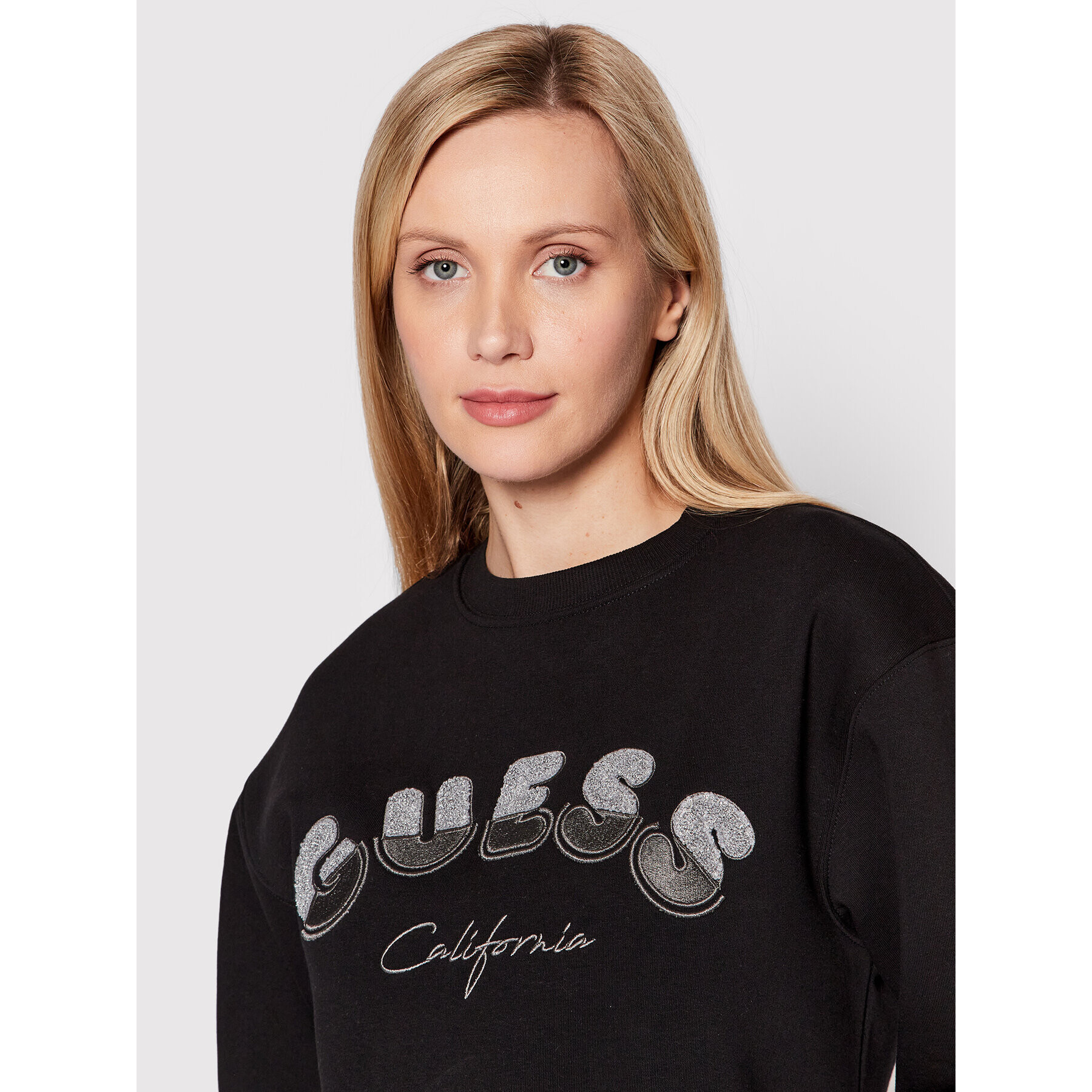 Guess Mikina Rutha W2YQ02 K9Z21 Černá Regular Fit - Pepit.cz