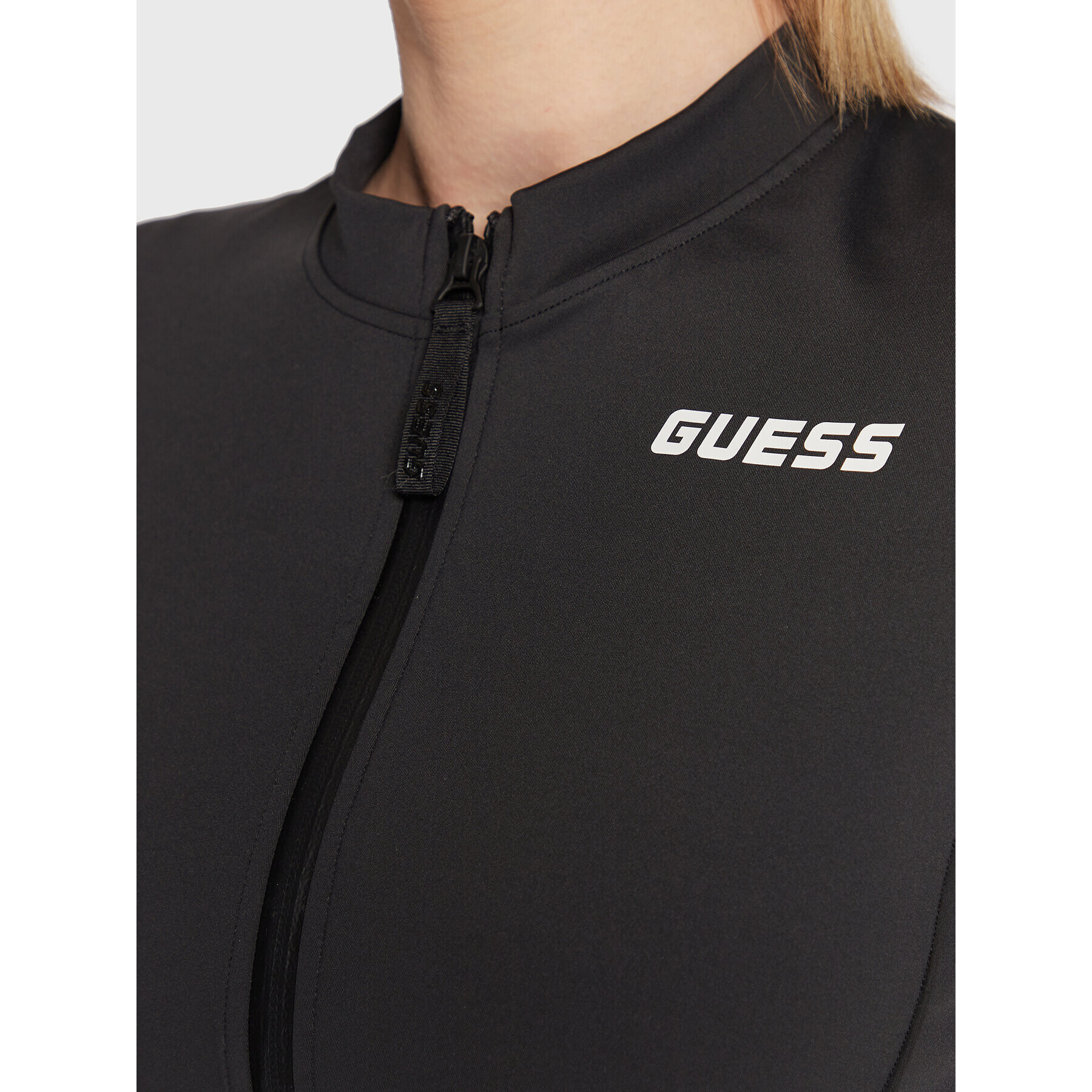 Guess Mikina V3RP17 KBIL2 Černá Slim Fit - Pepit.cz