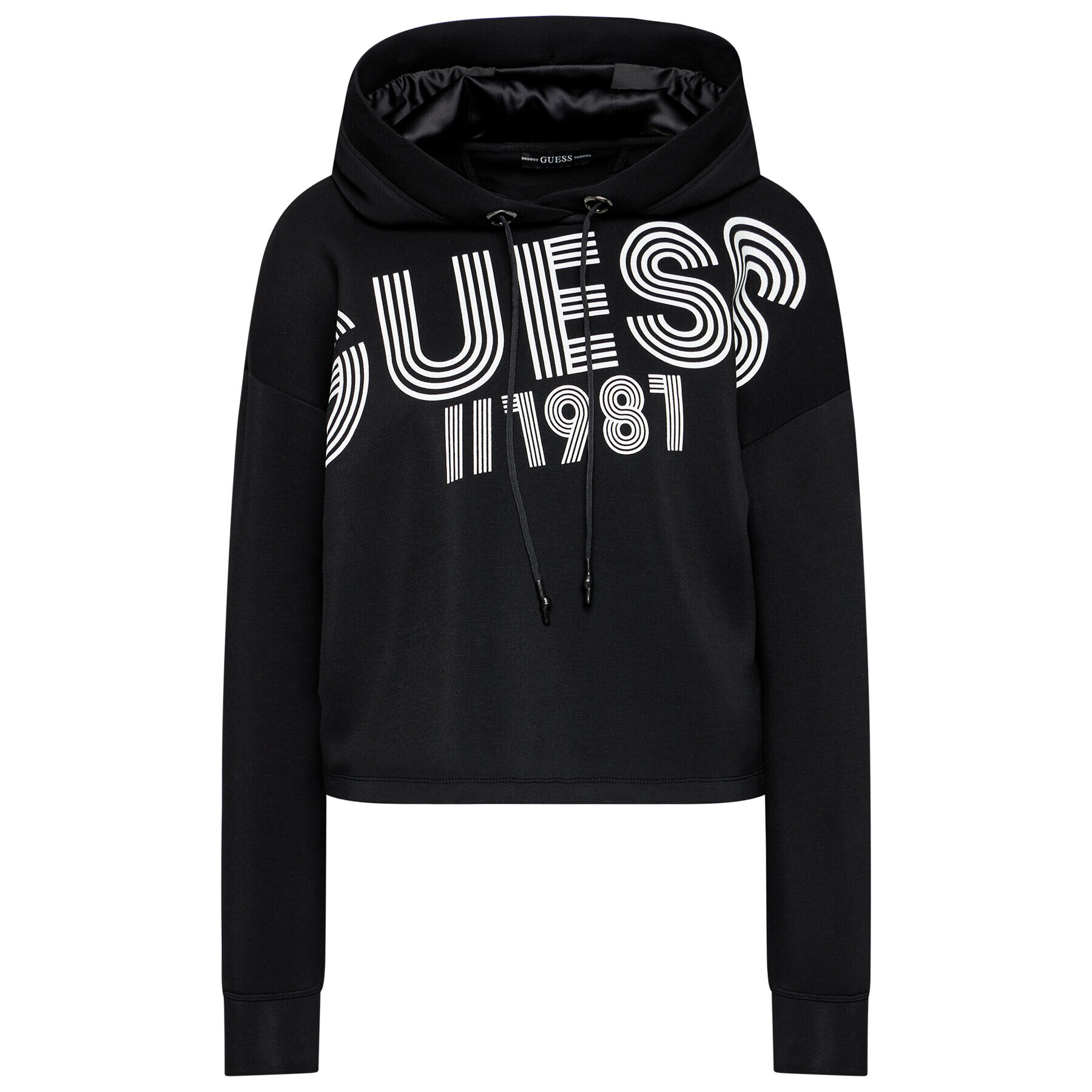 Guess Mikina W1RQ69 K7UW2 Černá Oversize - Pepit.cz