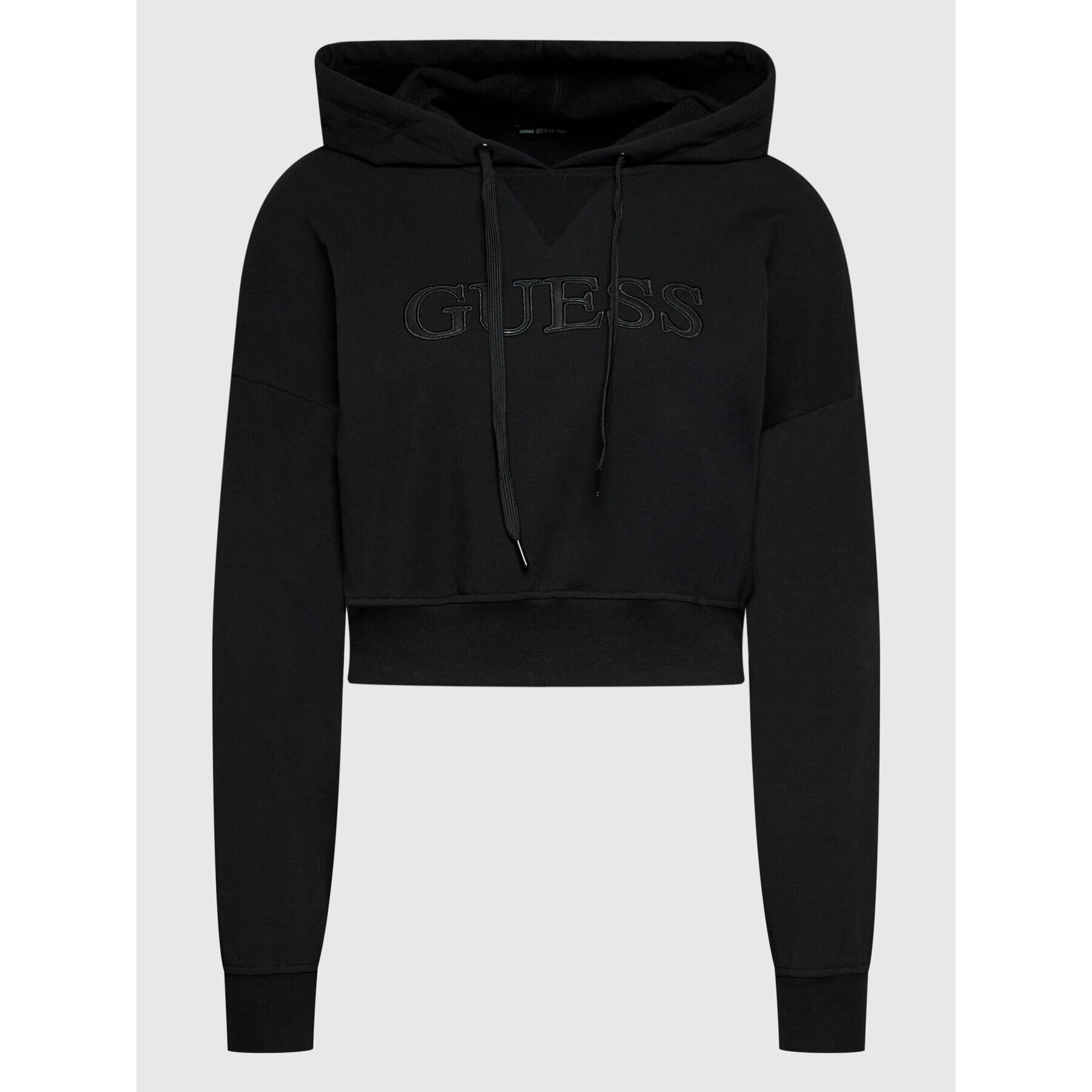 Guess Mikina W2RQ11 KAYZ0 Černá Regular Fit - Pepit.cz