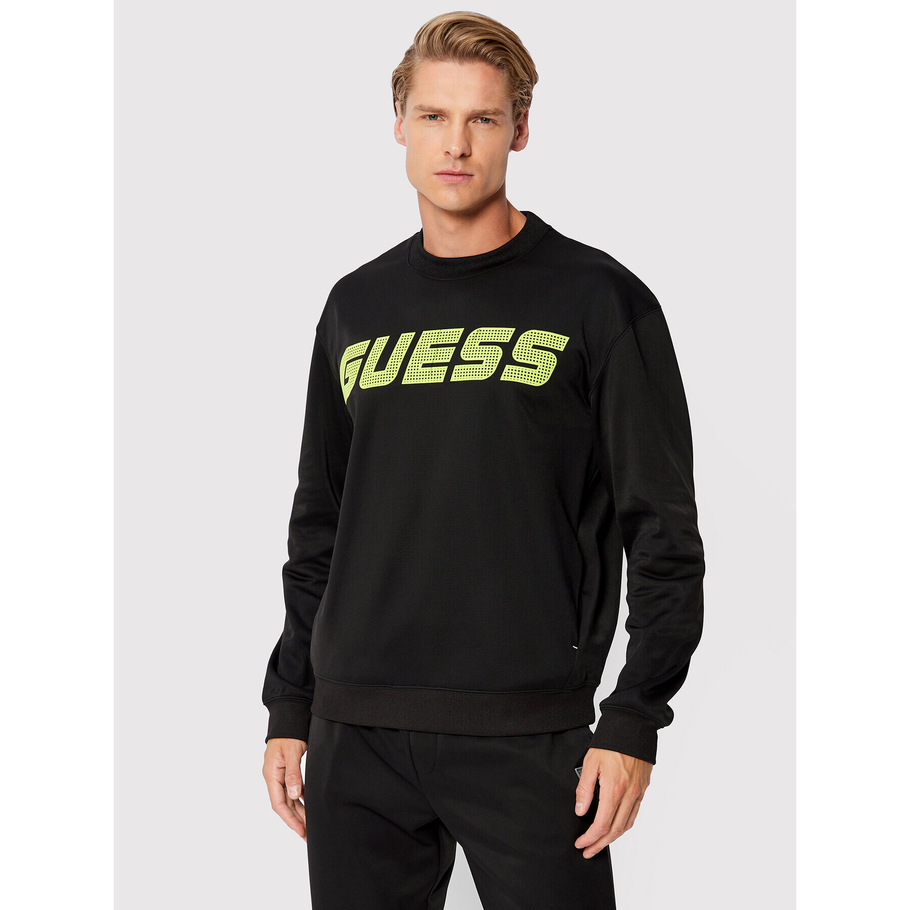 Guess Mikina Z2YQ17 FL04W Černá Regular Fit - Pepit.cz