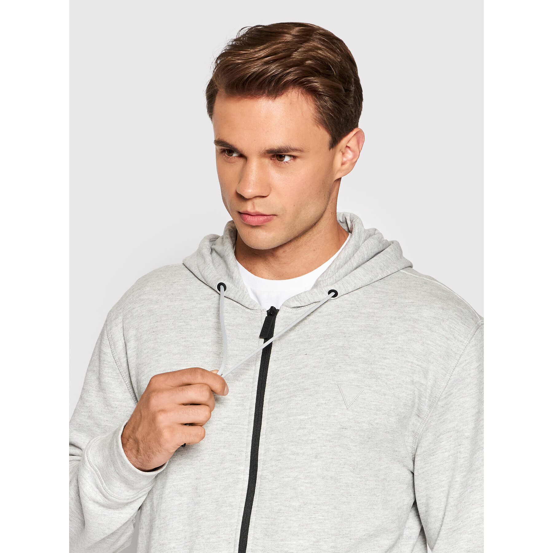 Guess Mikina Z2YQ28 KAIJ1 Šedá Regular Fit - Pepit.cz