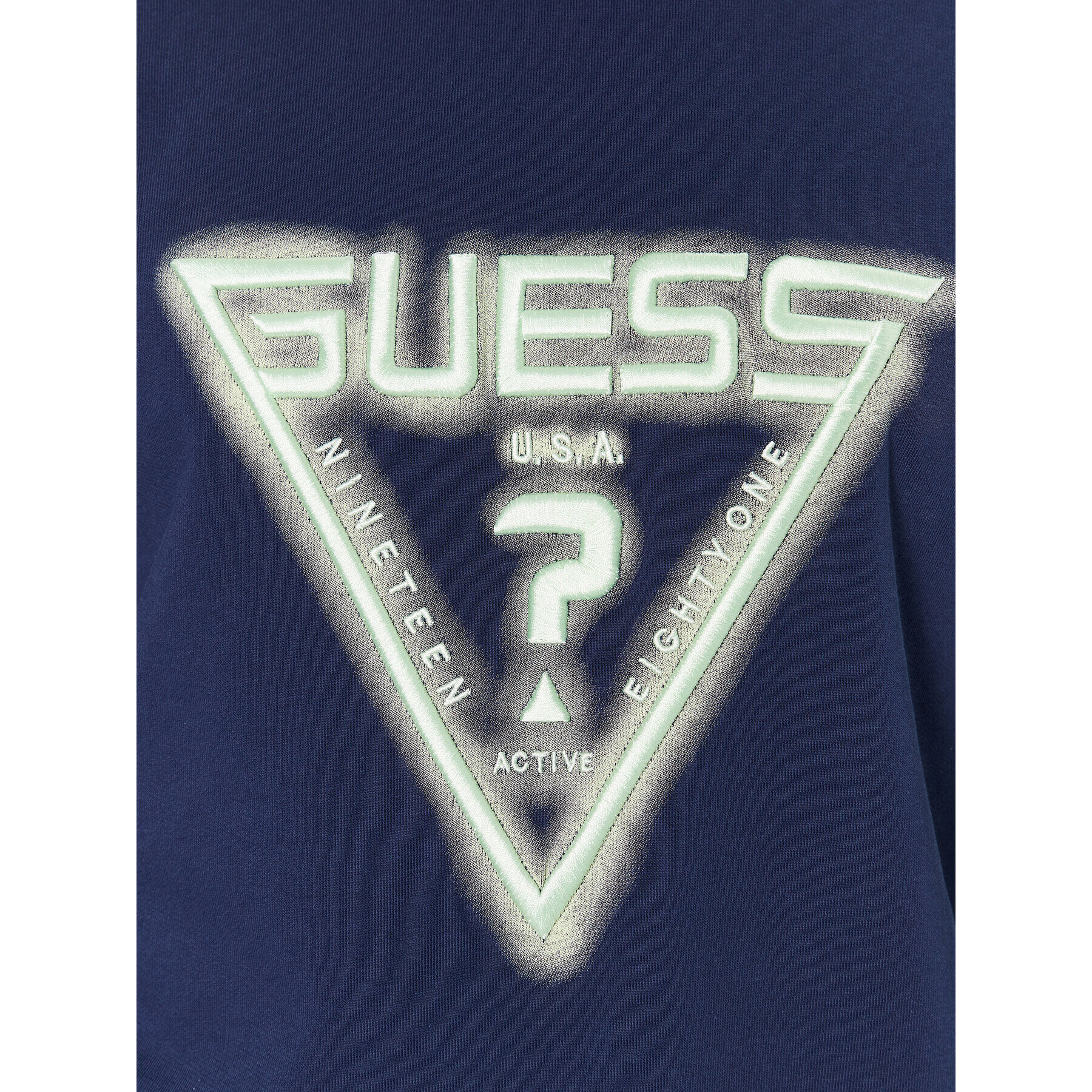 Guess Mikina Z3GQ20 FL04D Tmavomodrá Regular Fit - Pepit.cz