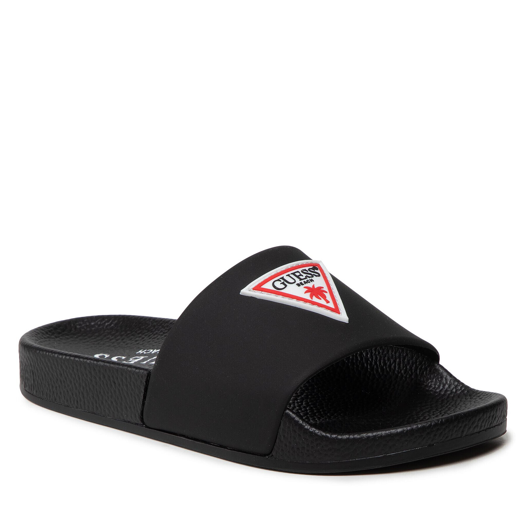 Guess Nazouváky Beach Slippers E2GZ00 BB00F Černá - Pepit.cz