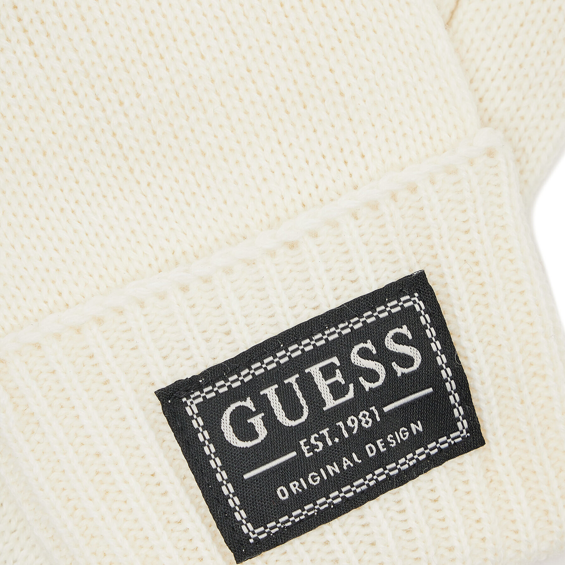 Guess Pánské rukavice AM9041 WOL02 Écru - Pepit.cz