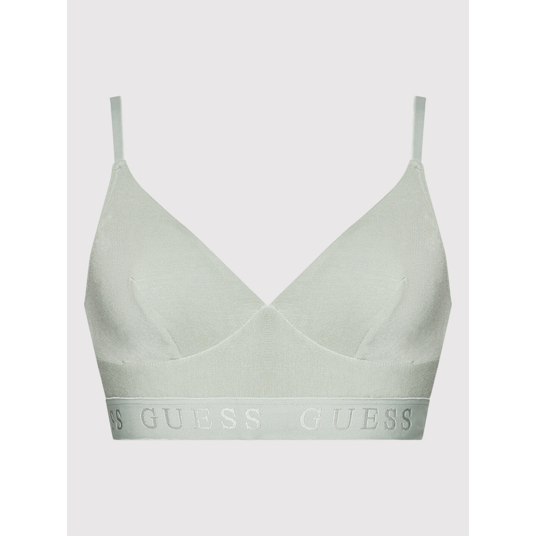 Guess Podprsenka Bralette April O1BC20 JR06U Zelená - Pepit.cz