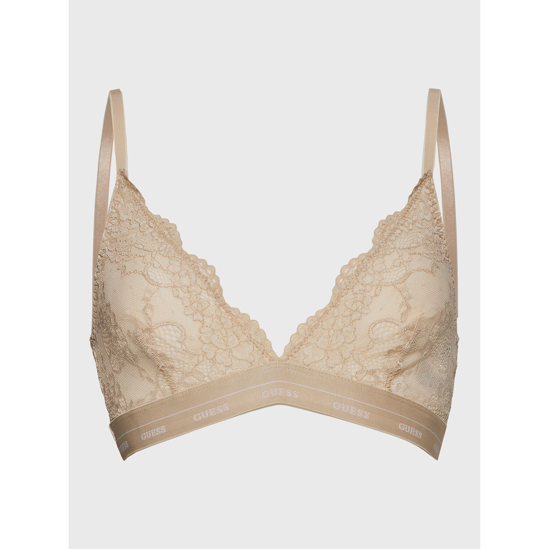 Guess Podprsenka Bralette Aria O0BC00 PZ01C Béžová - Pepit.cz