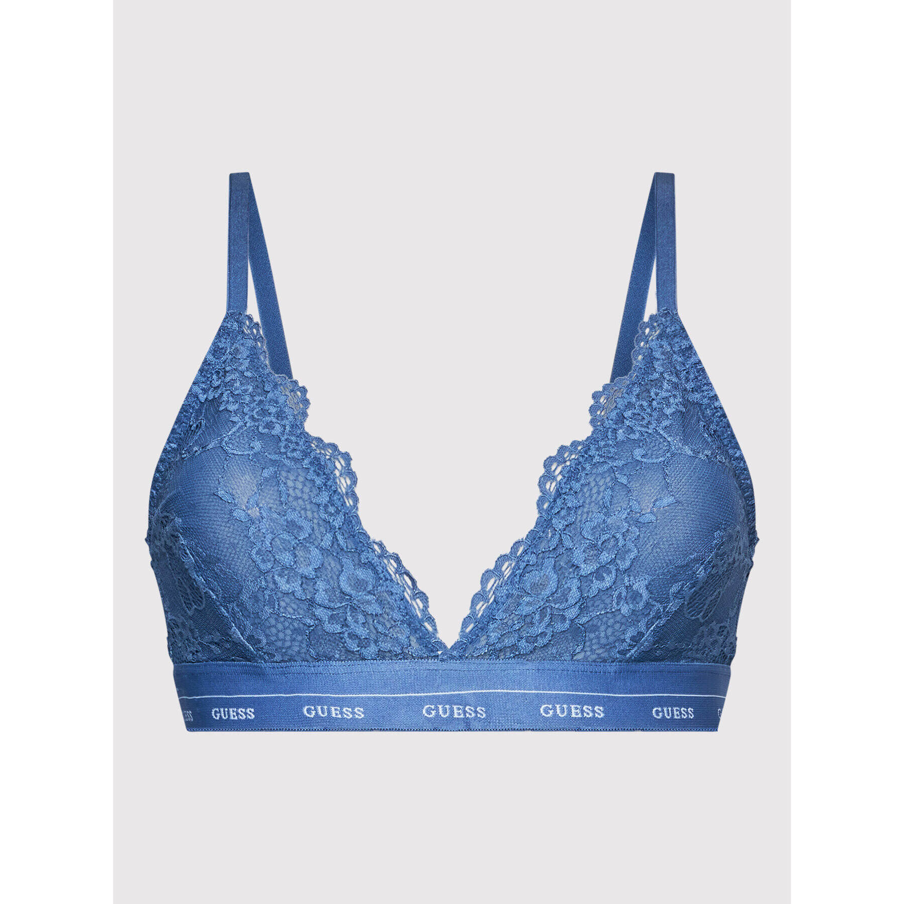 Guess Podprsenka Bralette Aria O0BC00 PZ01C Modrá - Pepit.cz