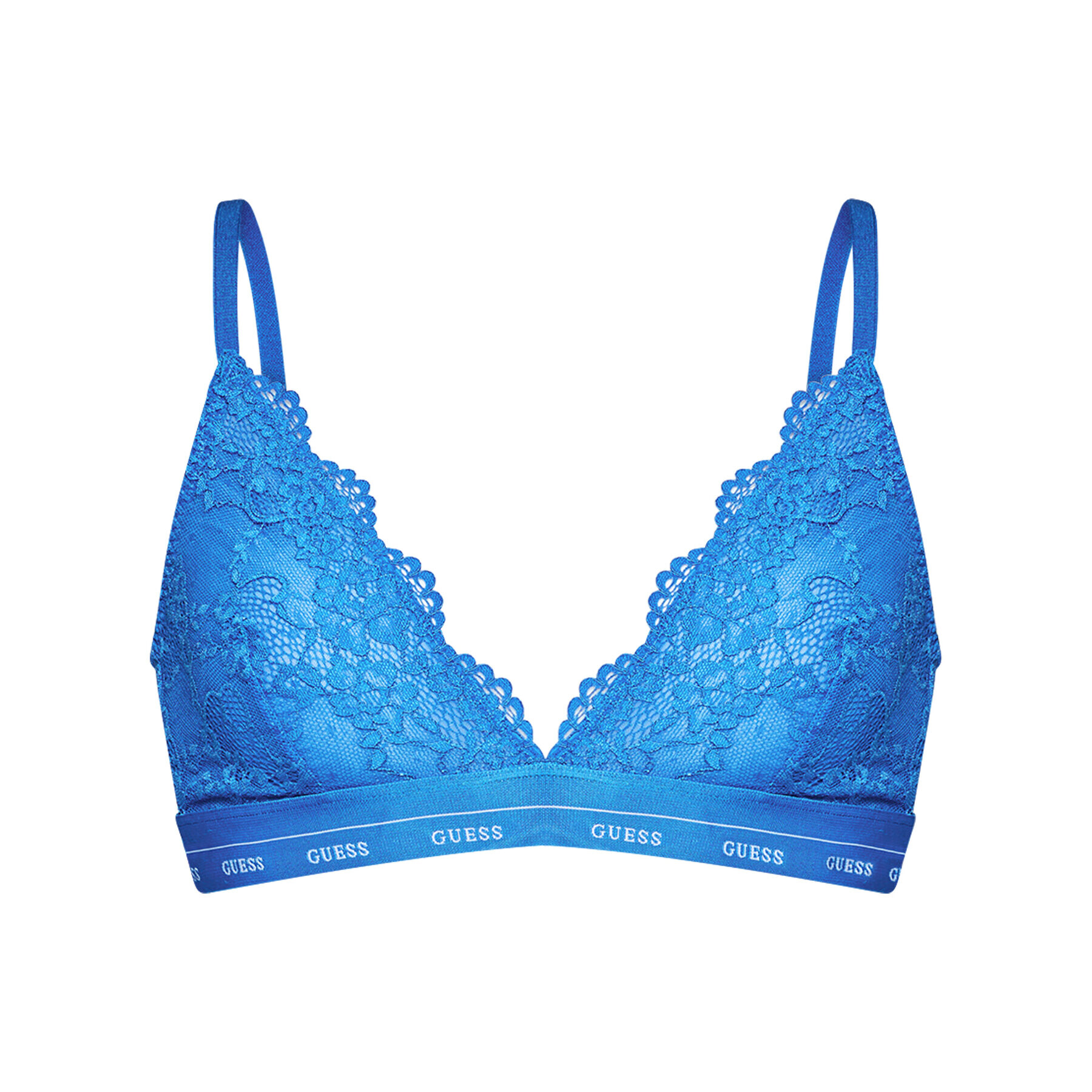 Guess Podprsenka Bralette Aria O0BC00 PZ01C Modrá - Pepit.cz