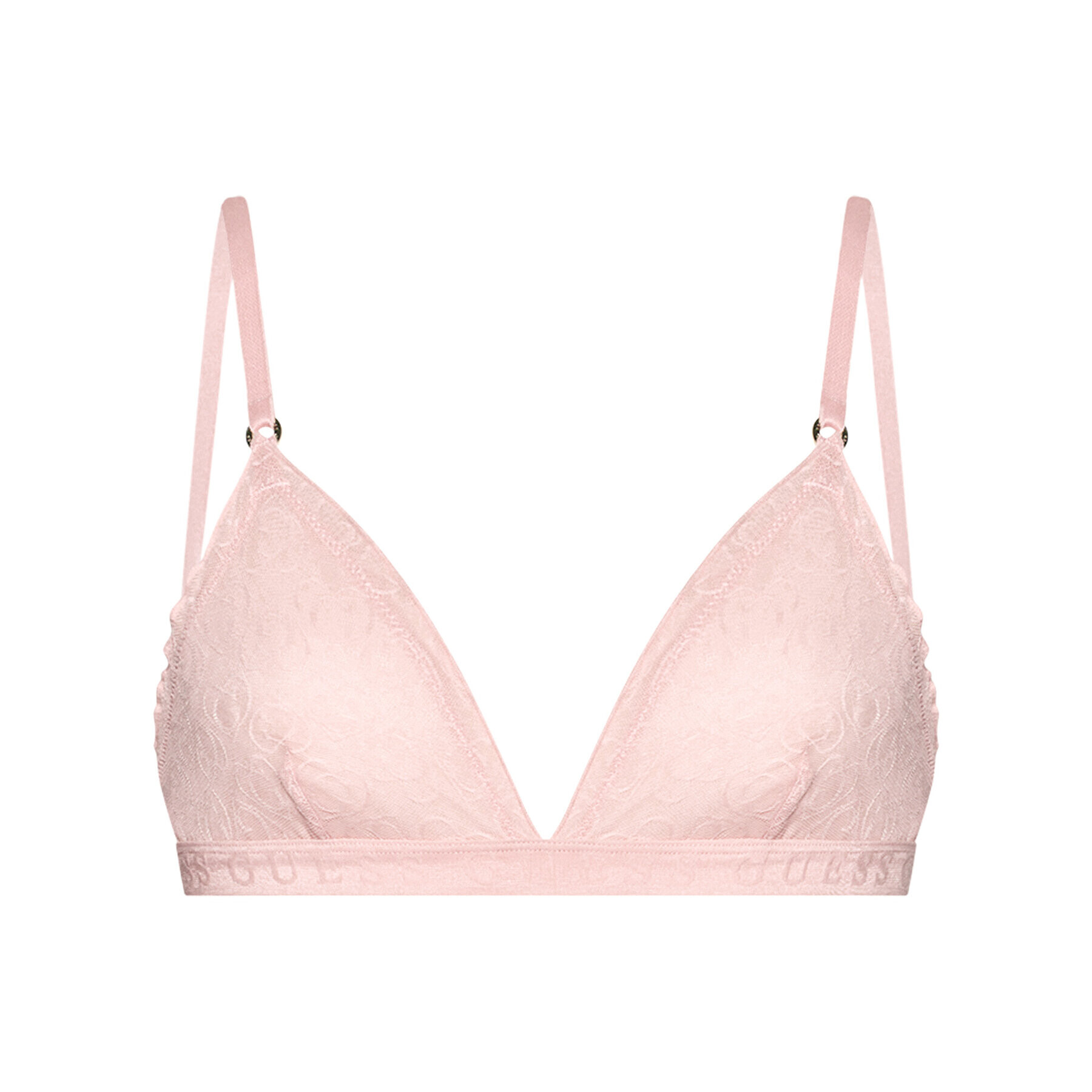 Guess Podprsenka Bralette Arielle O1GC06 NT01K Růžová - Pepit.cz