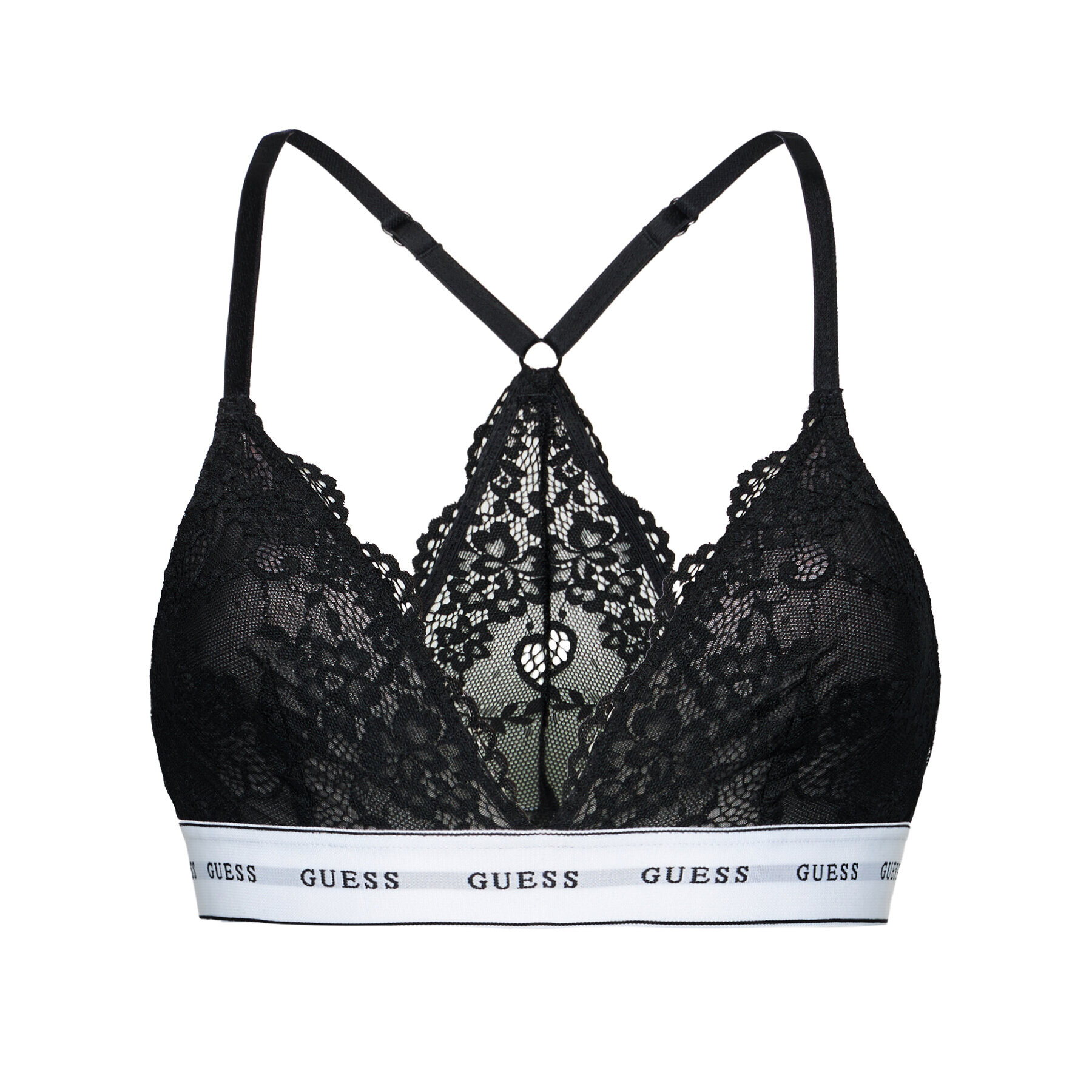 Guess Podprsenka Bralette Belle O97C02 PZ01C Černá - Pepit.cz