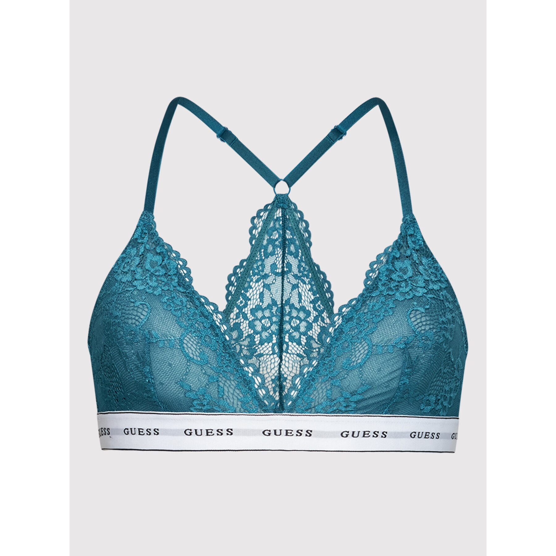 Guess Podprsenka Bralette Belle O97C02 PZ01C Modrá - Pepit.cz