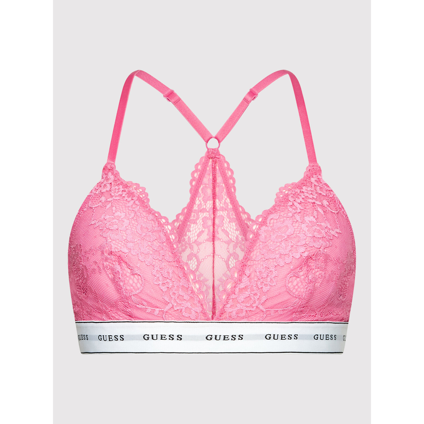 Guess Podprsenka Bralette Belle O97C02 PZ01C Růžová - Pepit.cz