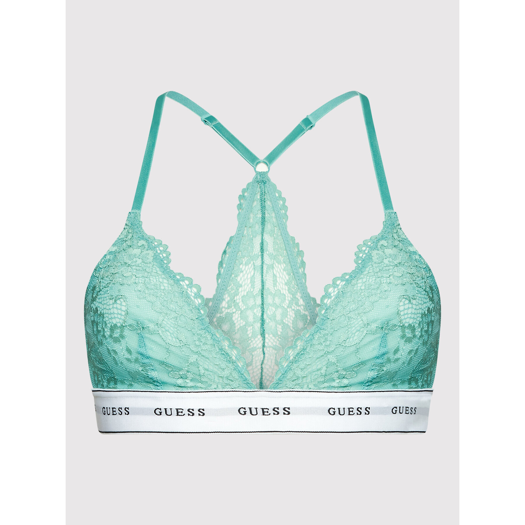 Guess Podprsenka Bralette Belle O97C02 PZ01C Zelená - Pepit.cz