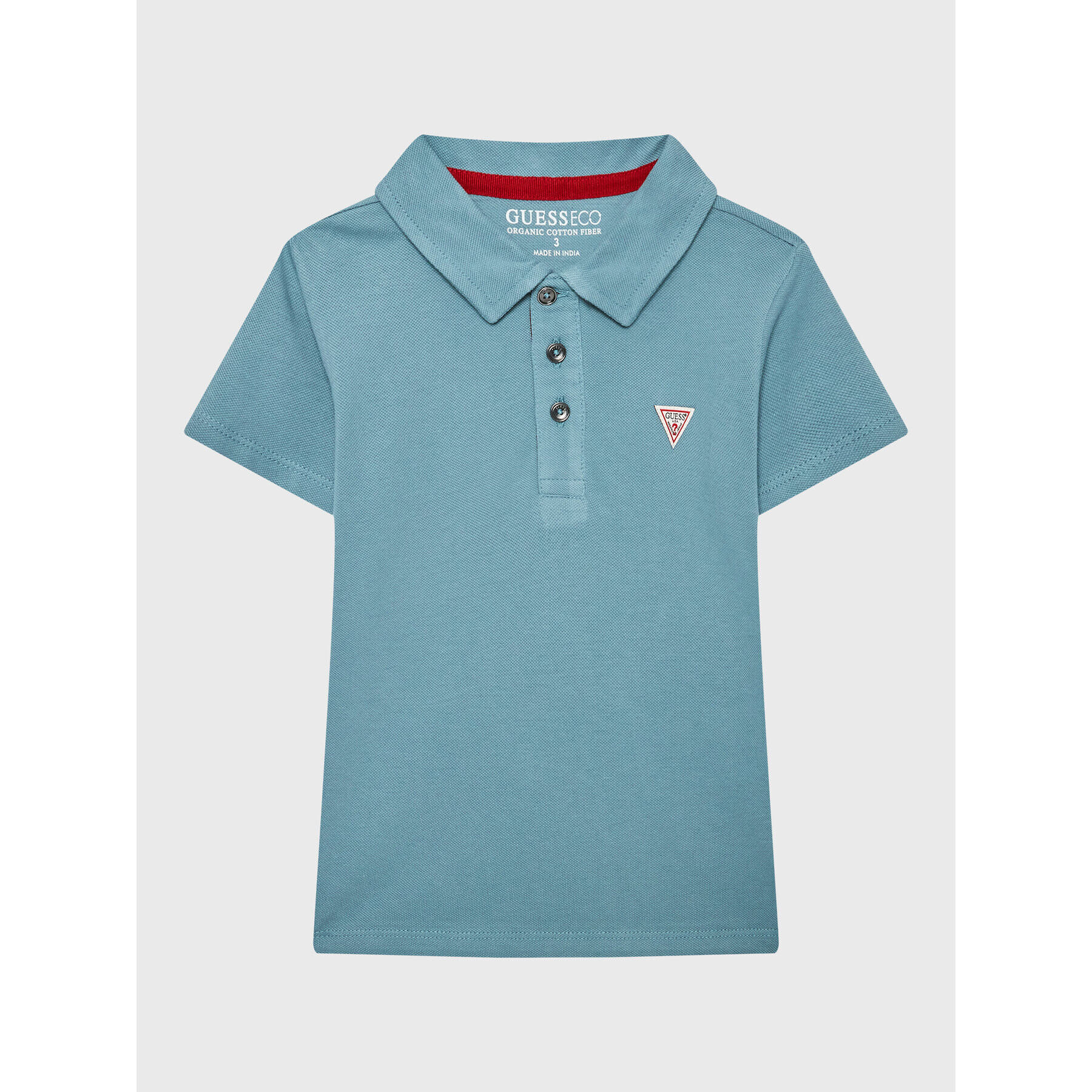 Guess Polokošile L2GP02 KAPY0 Modrá Regular Fit - Pepit.cz