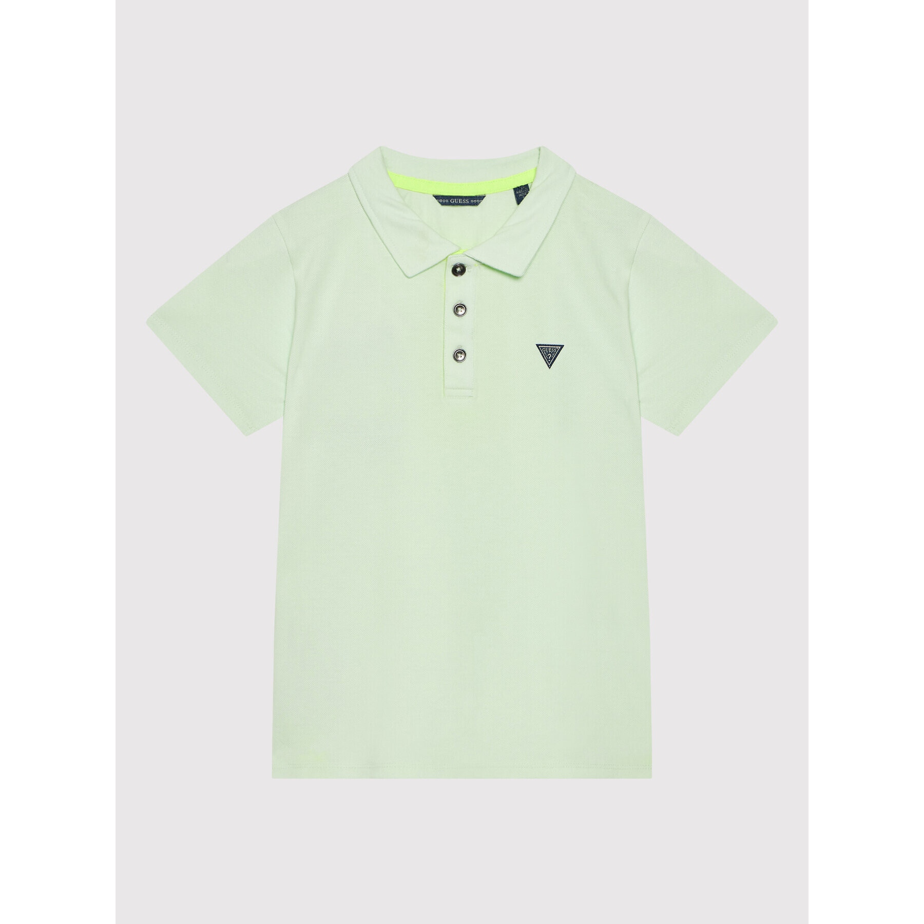 Guess Polokošile L2GP02 KAPY0 Zelená Regular Fit - Pepit.cz