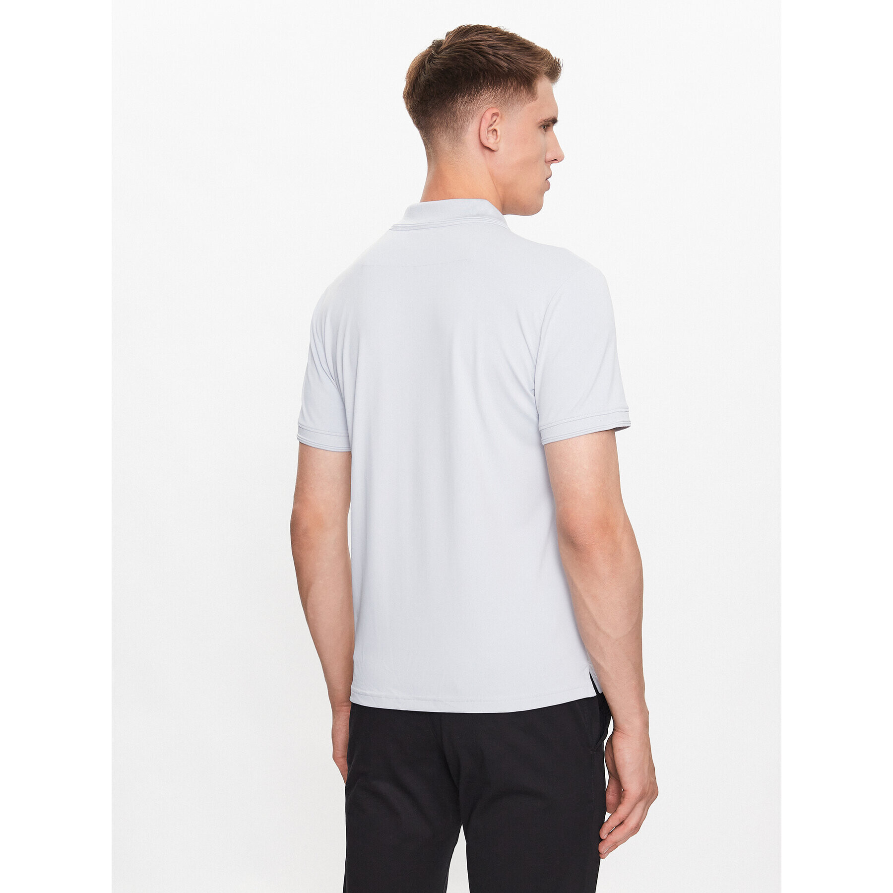 Guess Polokošile M3YP35 KBS60 Šedá Slim Fit - Pepit.cz