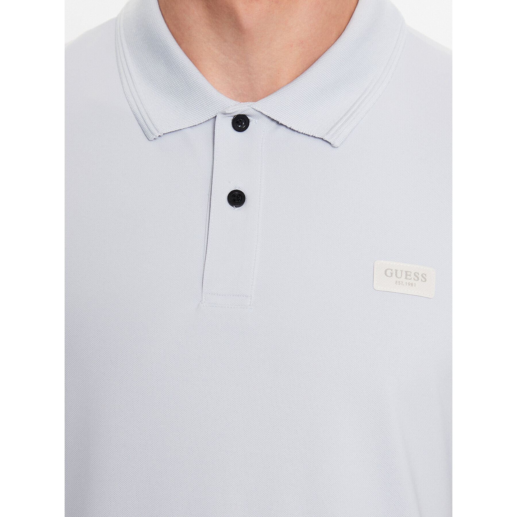 Guess Polokošile M3YP35 KBS60 Šedá Slim Fit - Pepit.cz