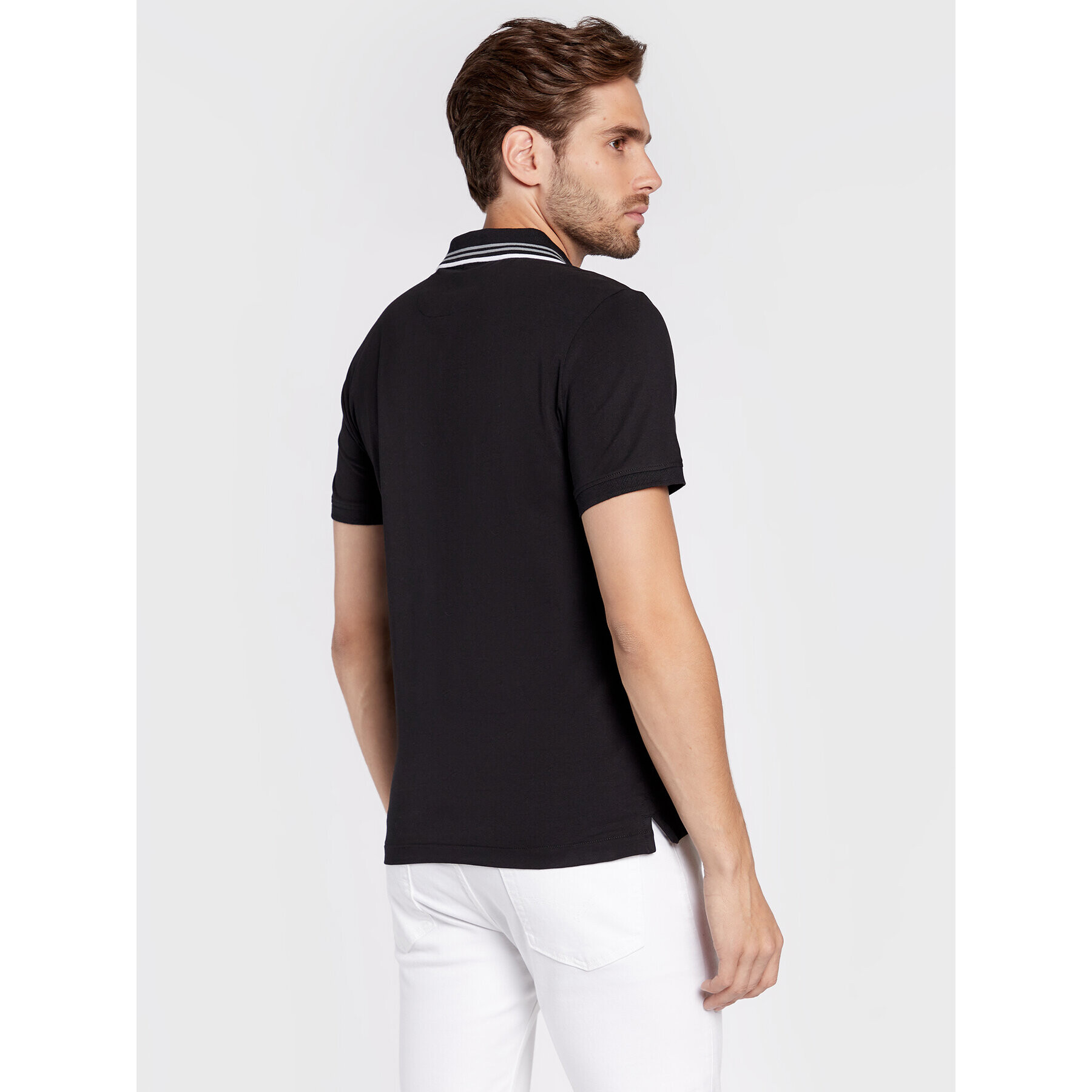 Guess Polokošile Nolan M2BP66 J1314 Černá Extra Slim Fit - Pepit.cz