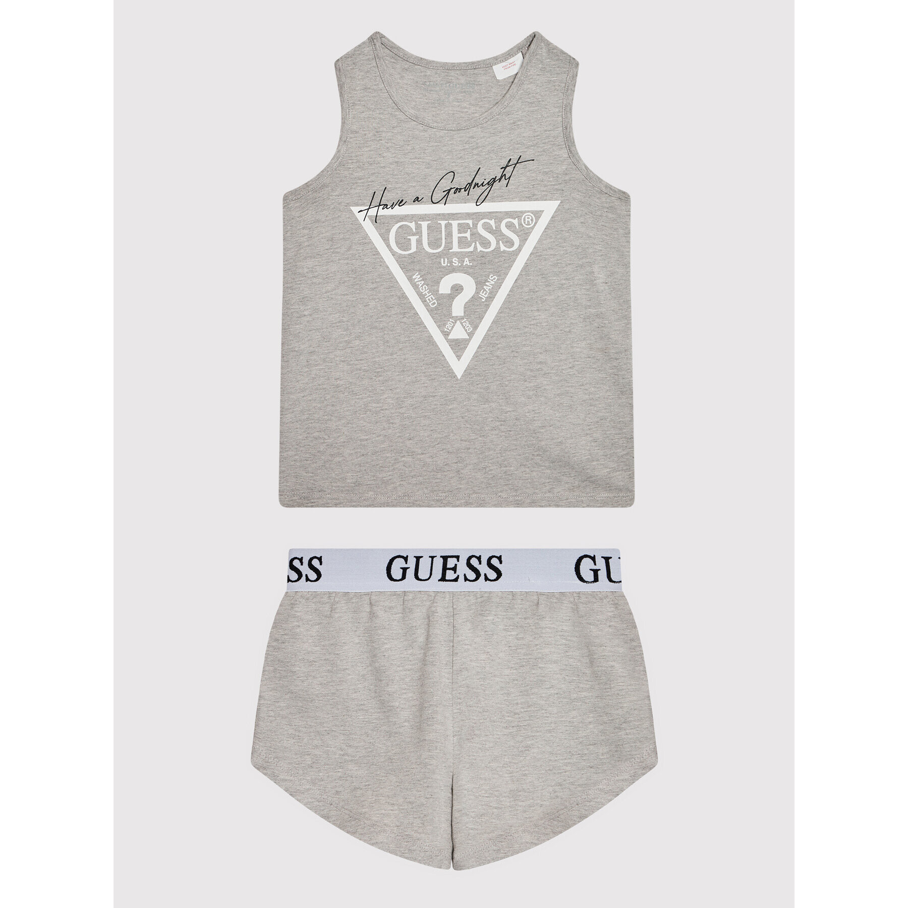 Guess Pyžamo J1BG00 J1311 Šedá Regular Fit - Pepit.cz