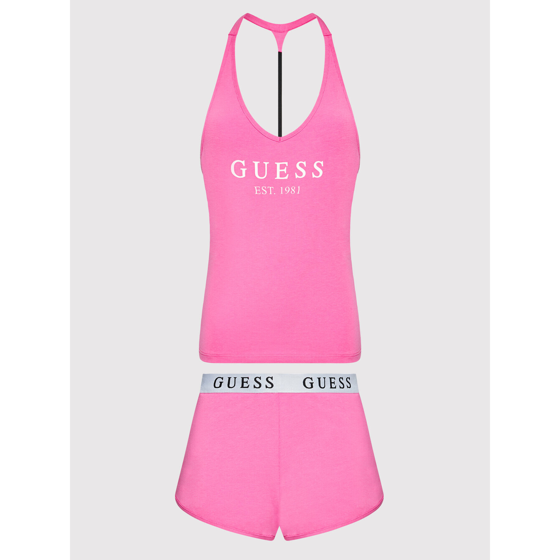 Guess Pyžamo O1GX01 JR07A Růžová Regular Fit - Pepit.cz