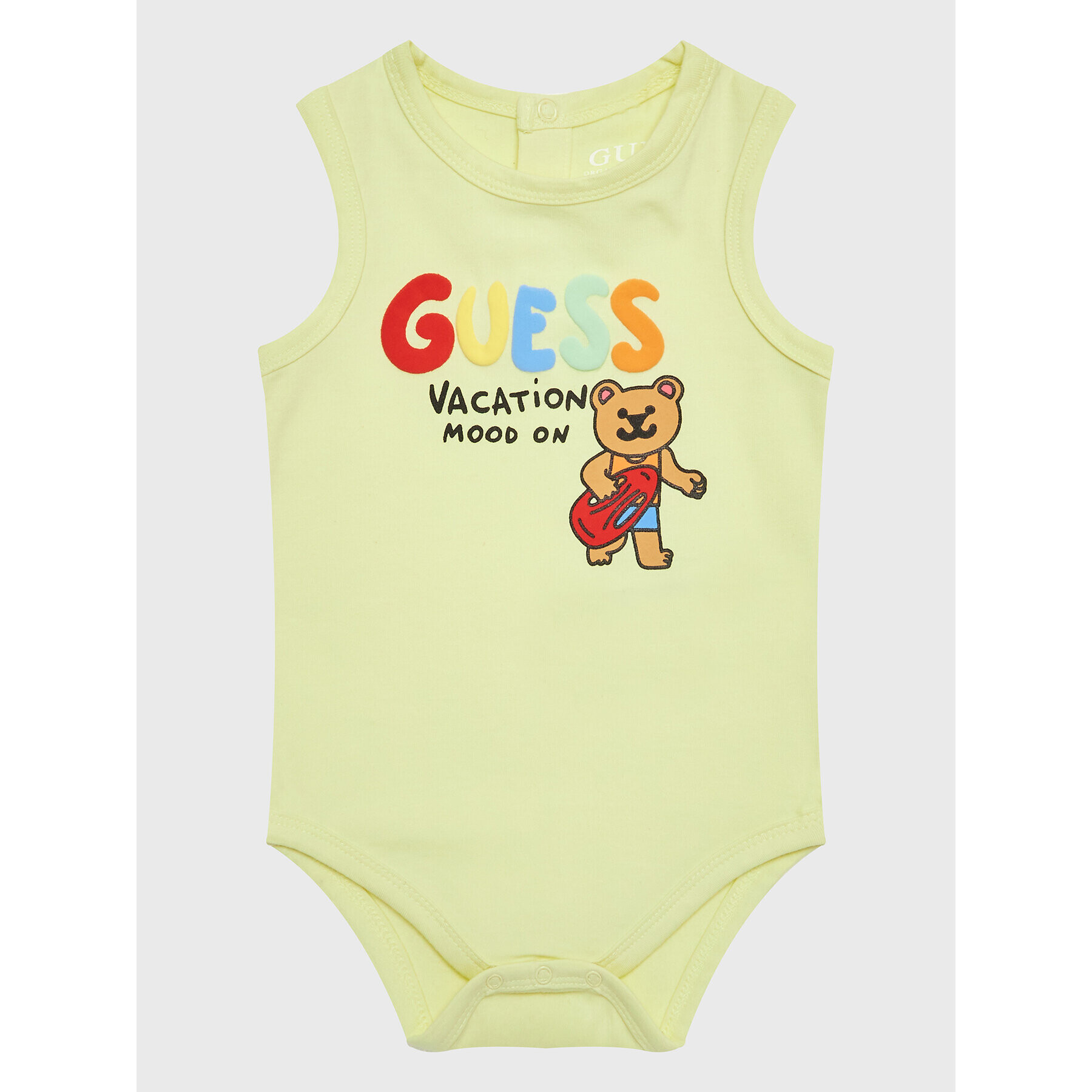 Guess Sada 3 kusů dětského body H3GW06 K6YW1 Barevná Regular Fit - Pepit.cz