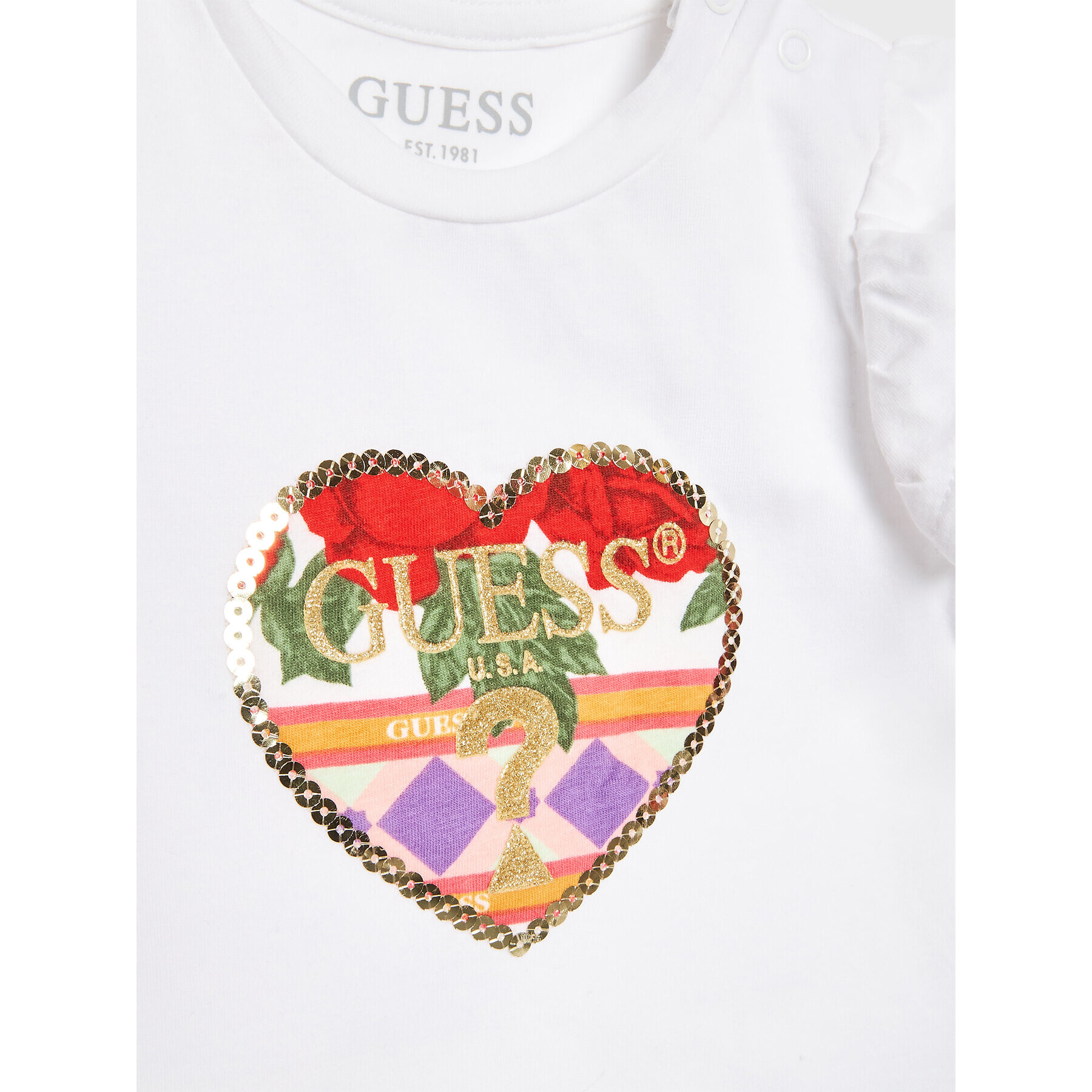 Guess Sada t-shirt a legíny A3GG05 K6YW3 Barevná Regular Fit - Pepit.cz