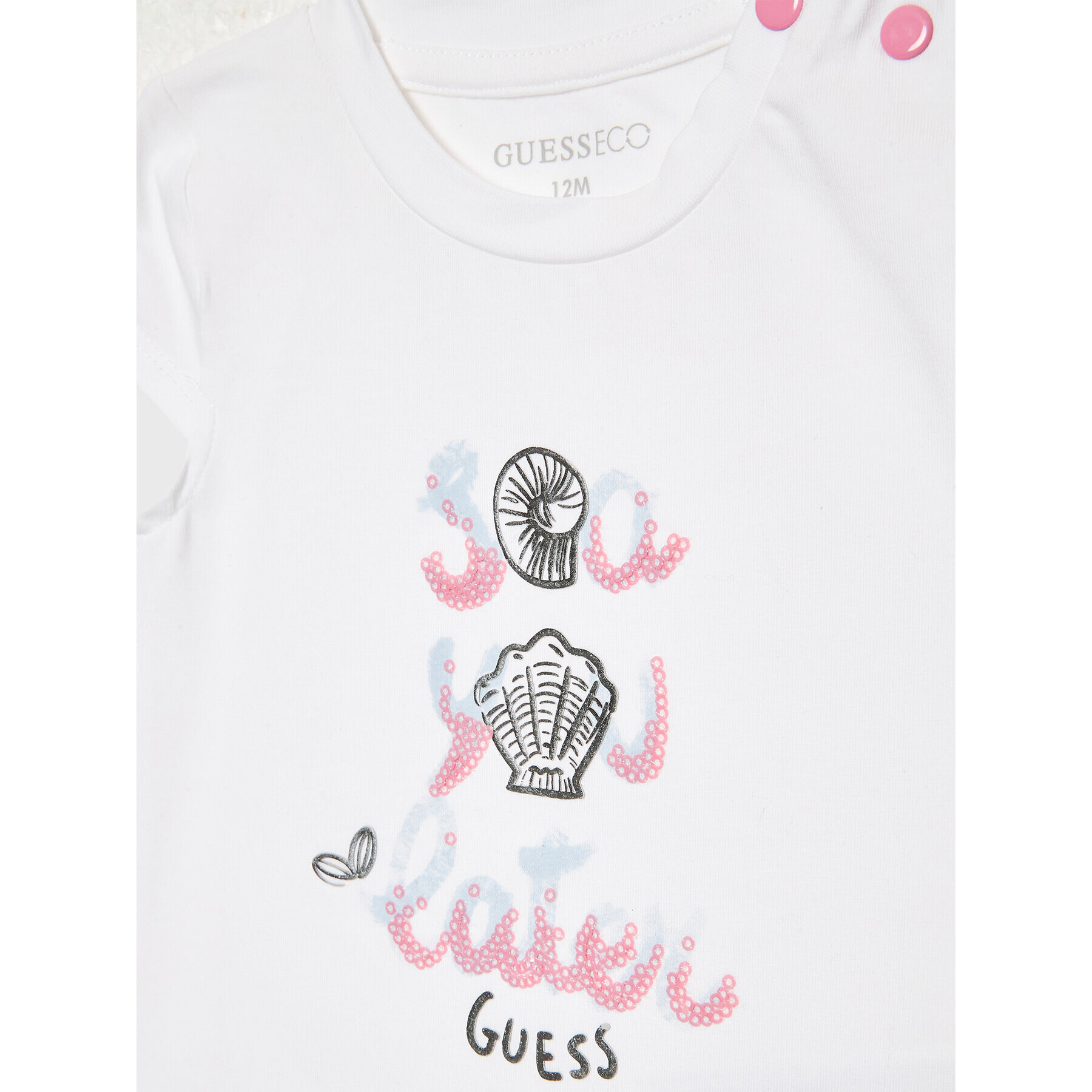 Guess Sada t-shirt i sukně A3GG15 K6YW3 Barevná Regular Fit - Pepit.cz