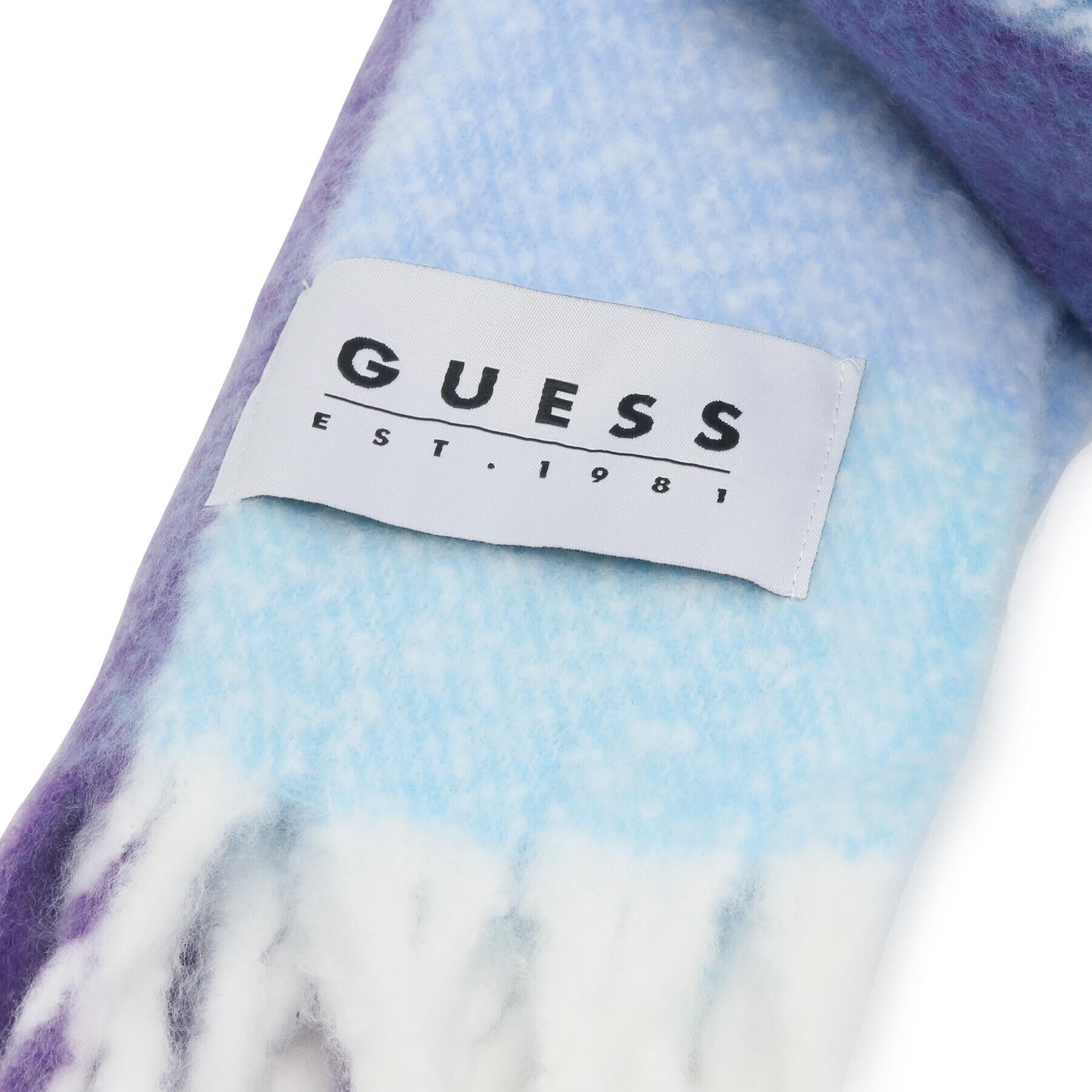 Guess Šál AW9970 POL03 Modrá - Pepit.cz