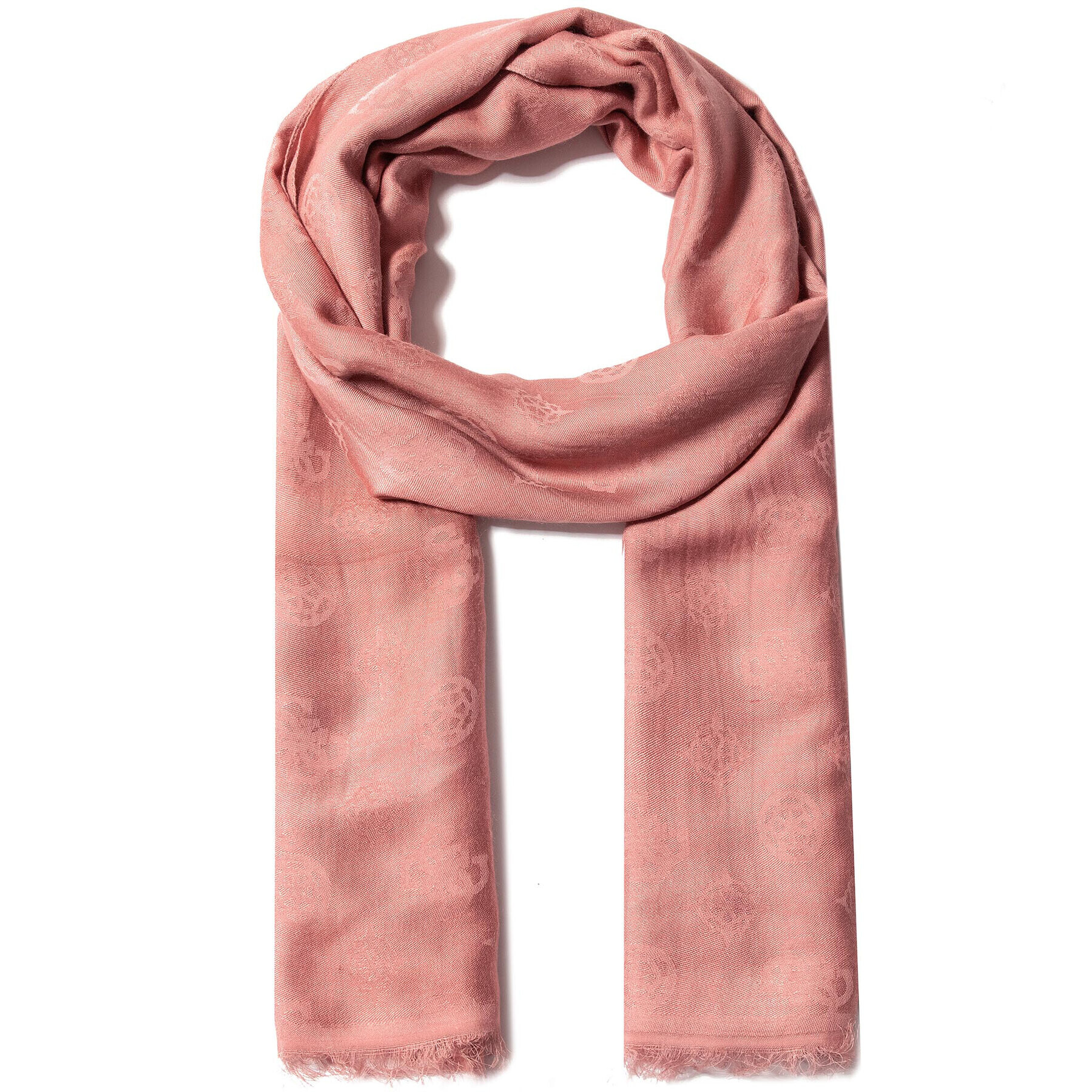 Guess Šál Ninnette Scarves AW8533 WOL03 Růžová - Pepit.cz