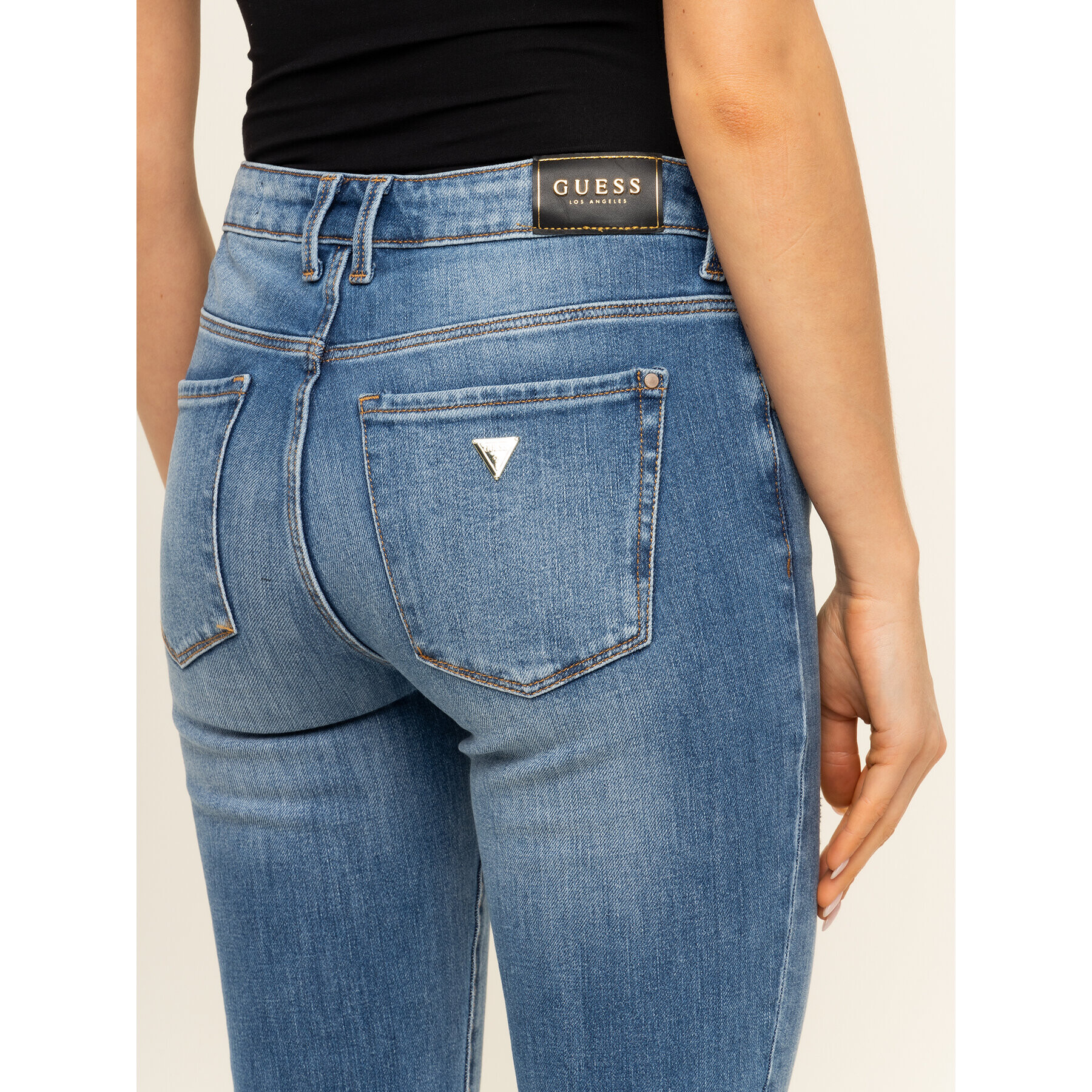 Guess Skinny Fit džíny Annette W01A99 D3XR1 Tmavomodrá Skinny Fit - Pepit.cz