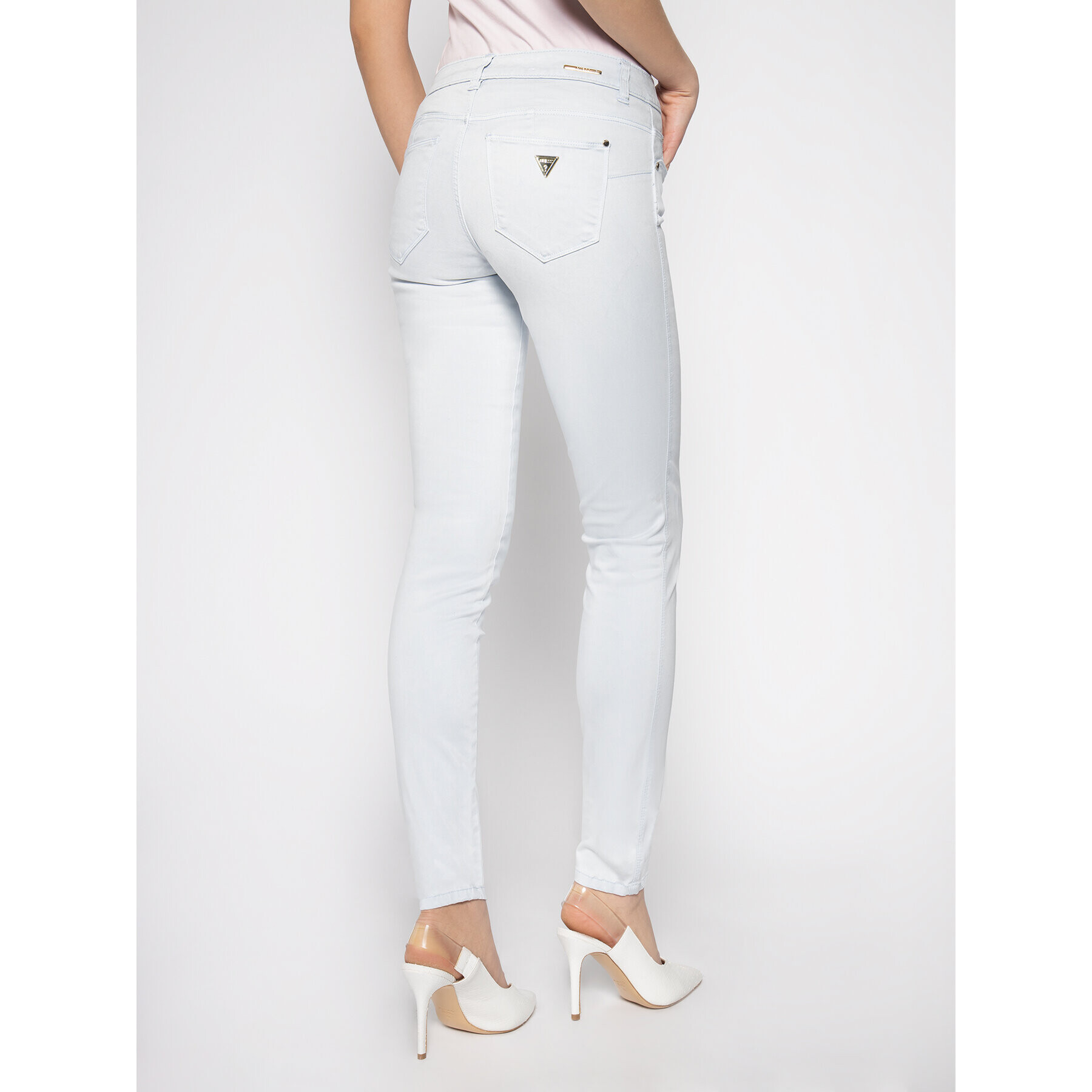 Guess Skinny Fit džíny Curve X W02AJ2 W93C6 Modrá Skinny Fit - Pepit.cz