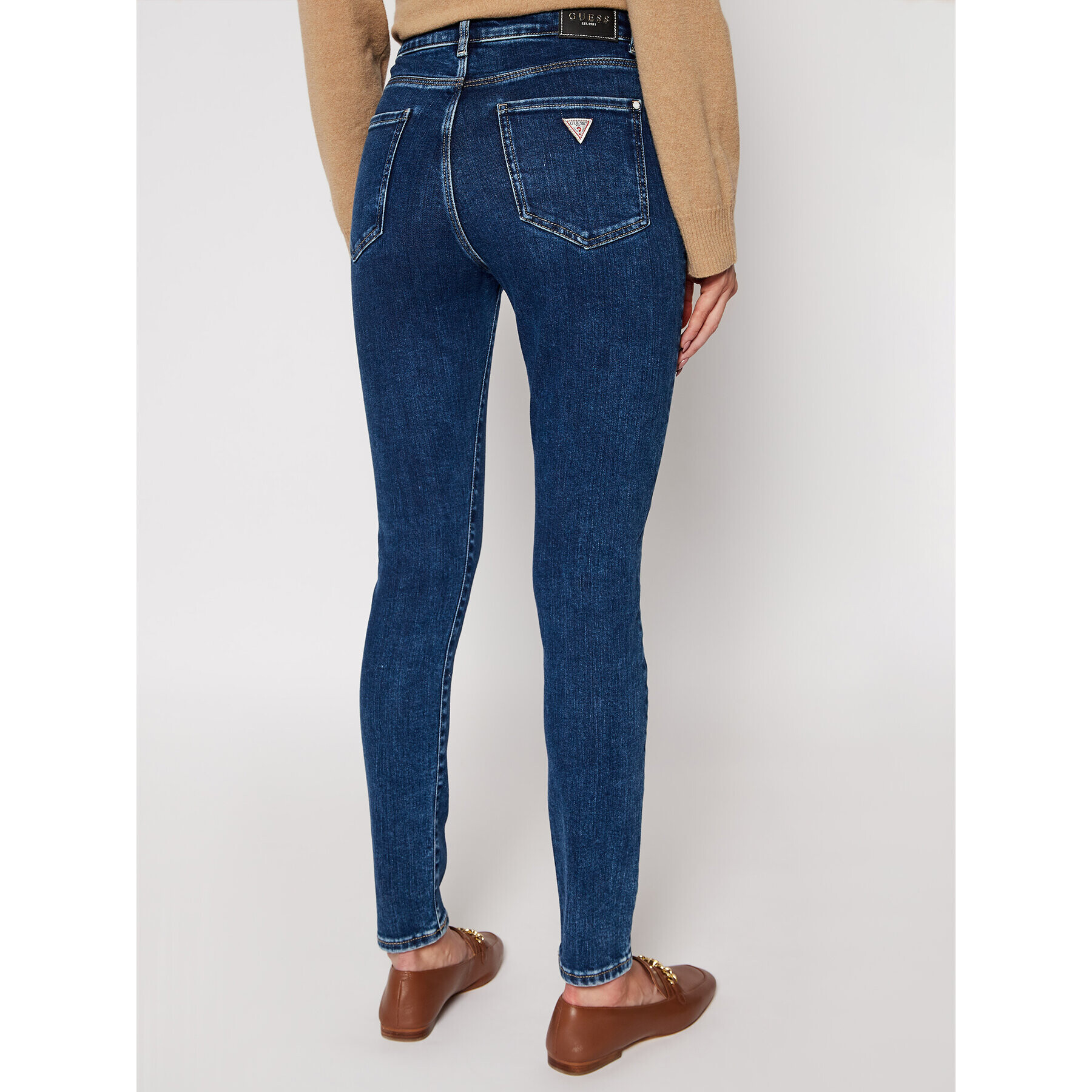 Guess Skinny Fit džíny Lush W1RA95 D4663 Tmavomodrá Skinny Fit - Pepit.cz