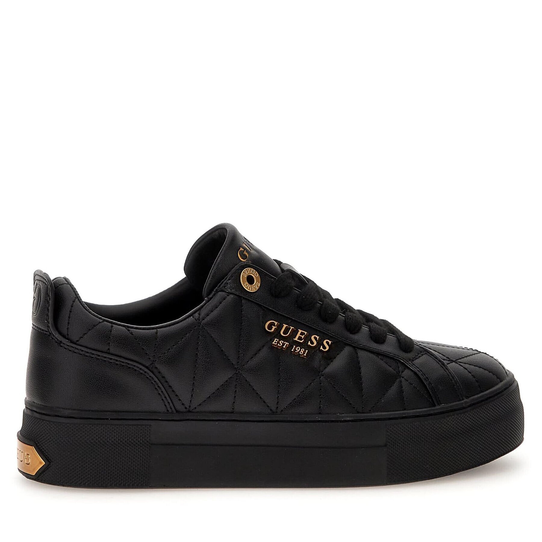 Guess Sneakersy FL8GEA ELE12 Černá - Pepit.cz