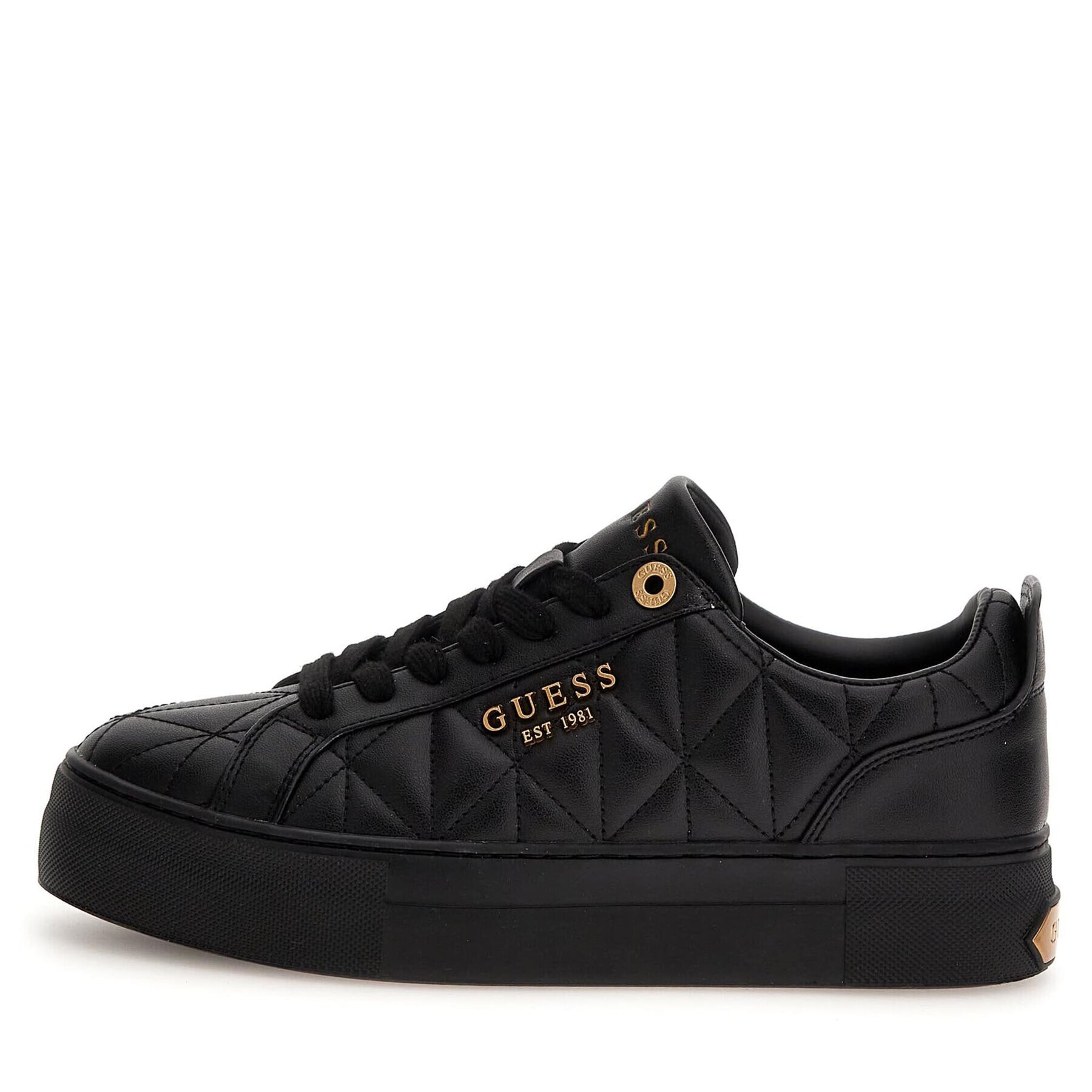 Guess Sneakersy FL8GEA ELE12 Černá - Pepit.cz