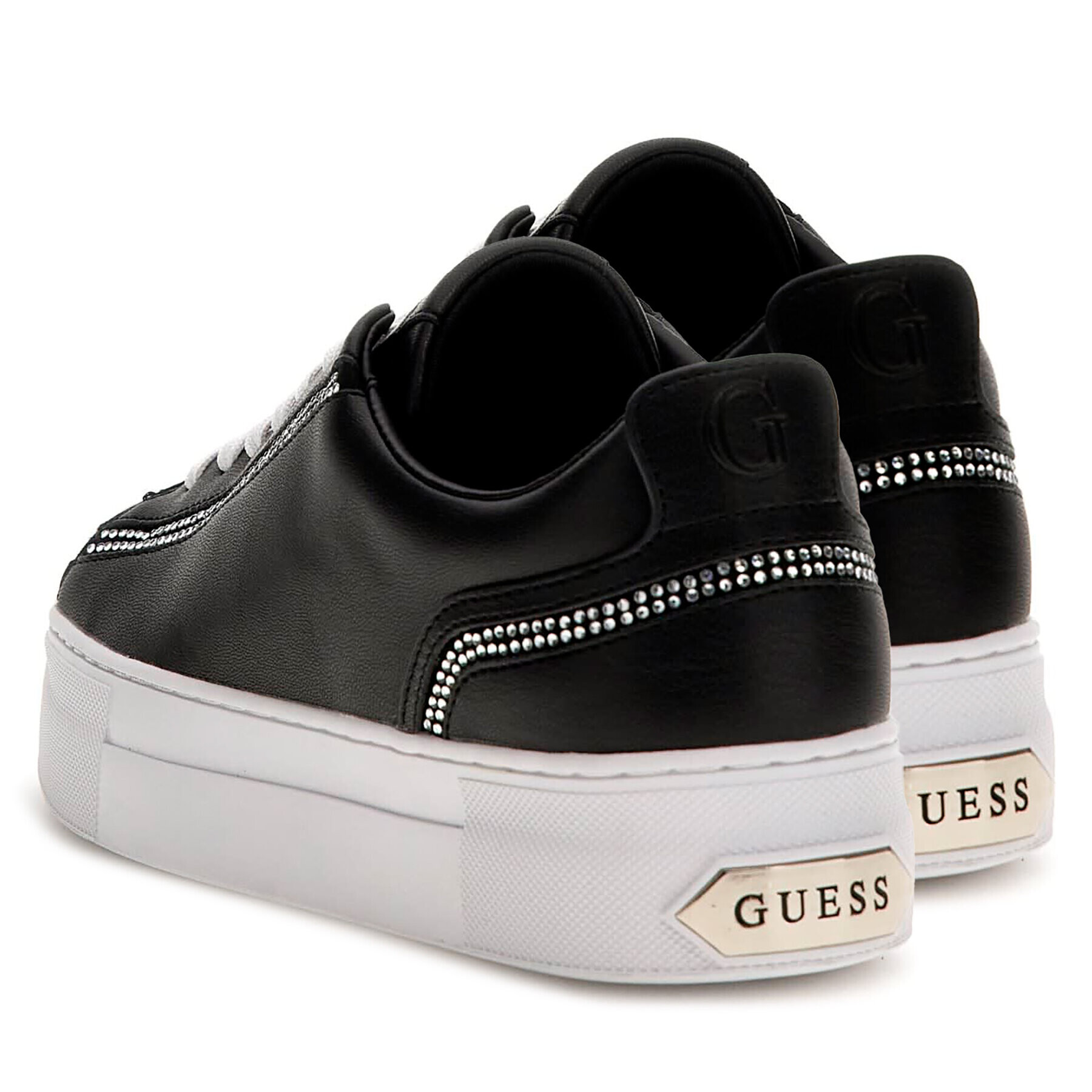 Guess Sneakersy Gianele2 FL7G2N ELE12 Černá - Pepit.cz