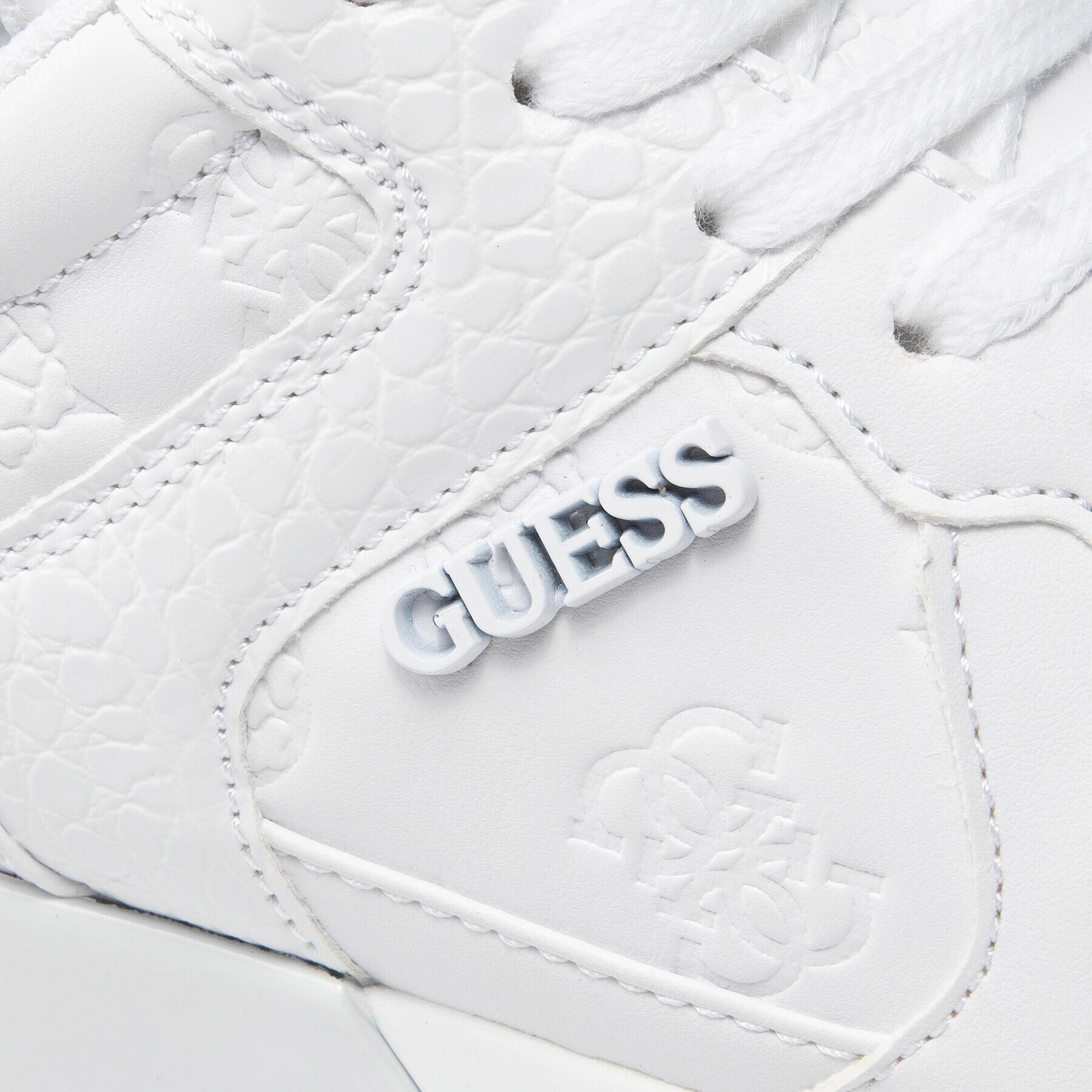 Guess Sneakersy Maybel FL7MYB FAL12 Bílá - Pepit.cz