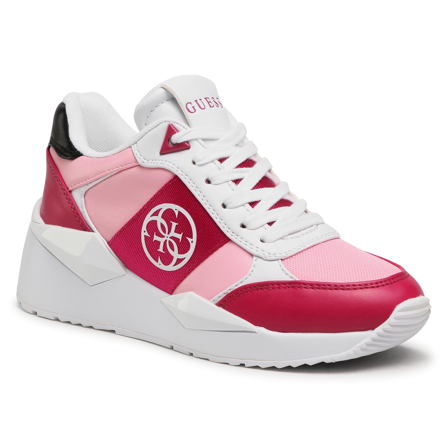 Guess Sneakersy Tesha FL5TES ELE12 Růžová - Pepit.cz