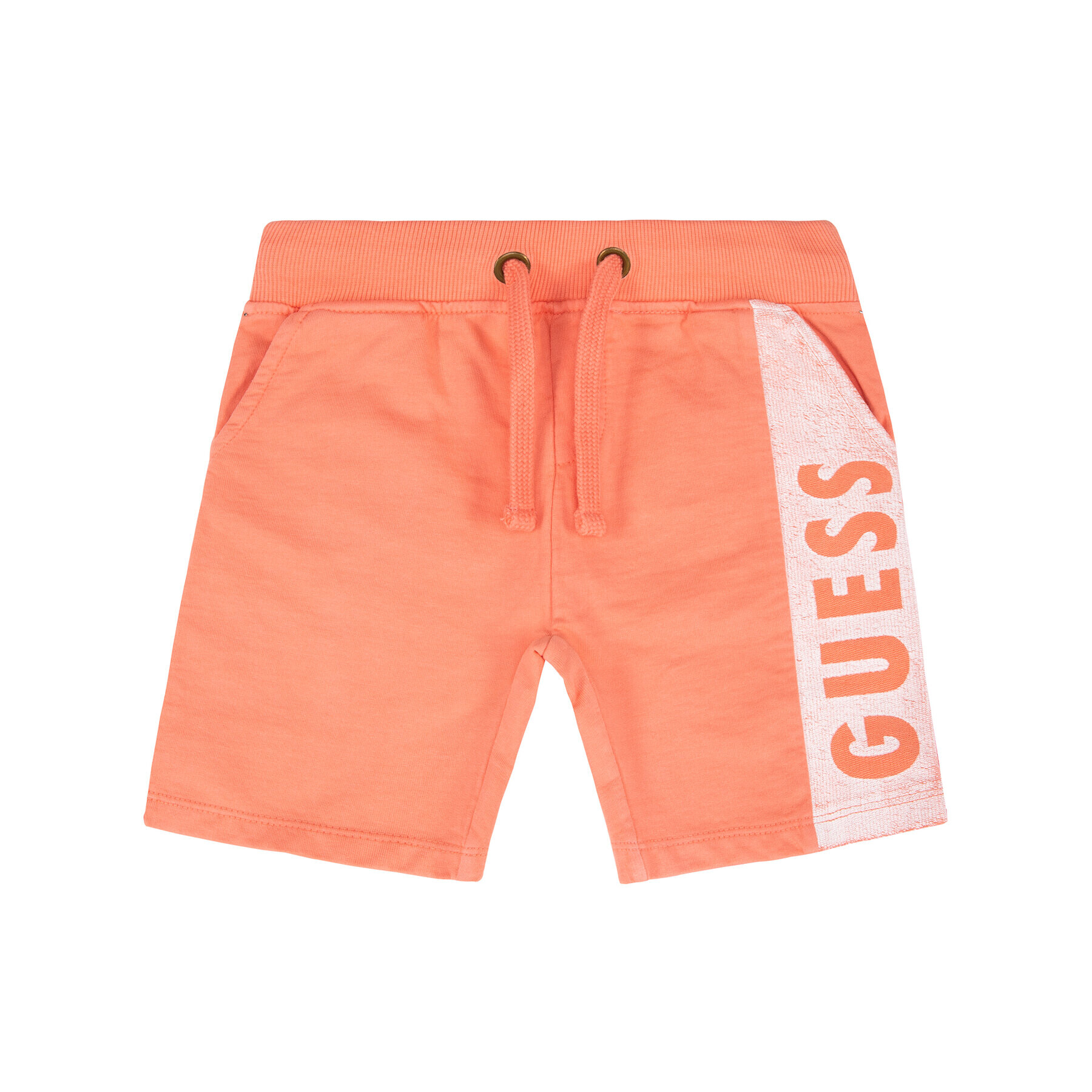 Guess Šortky z materiálu N02Q11 K82R0 Oranžová Regular Fit - Pepit.cz