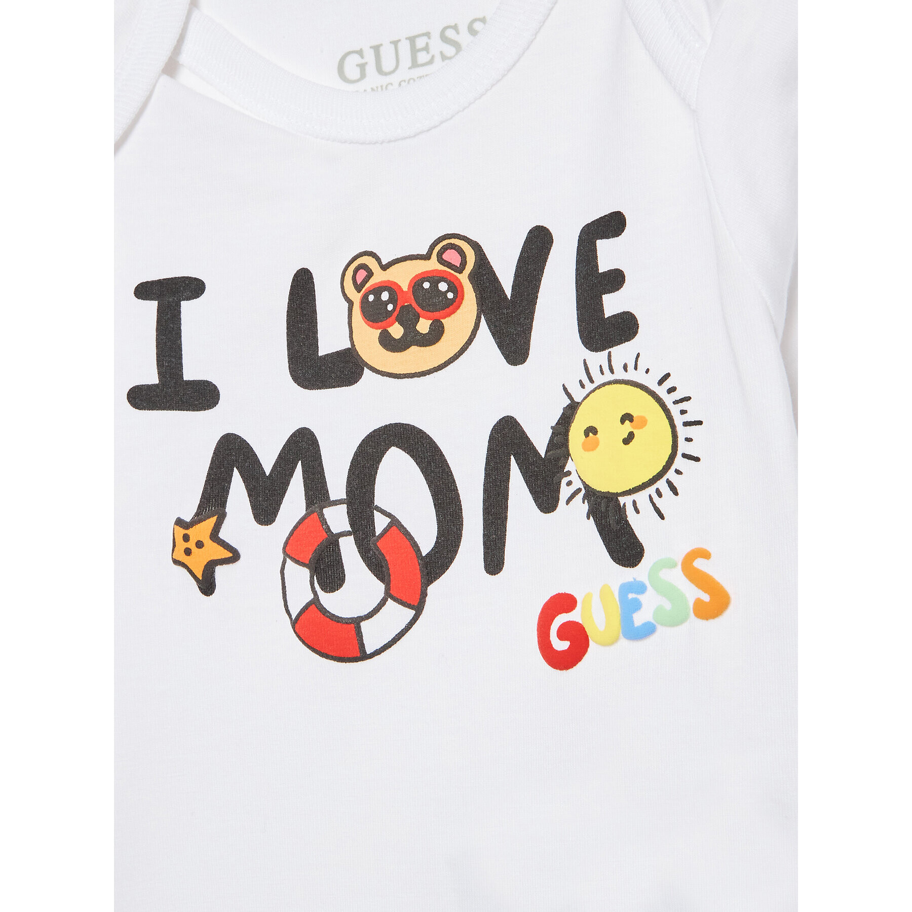 Guess Souprava body a šortky H3GW02 K6YW1 Barevná Regular Fit - Pepit.cz