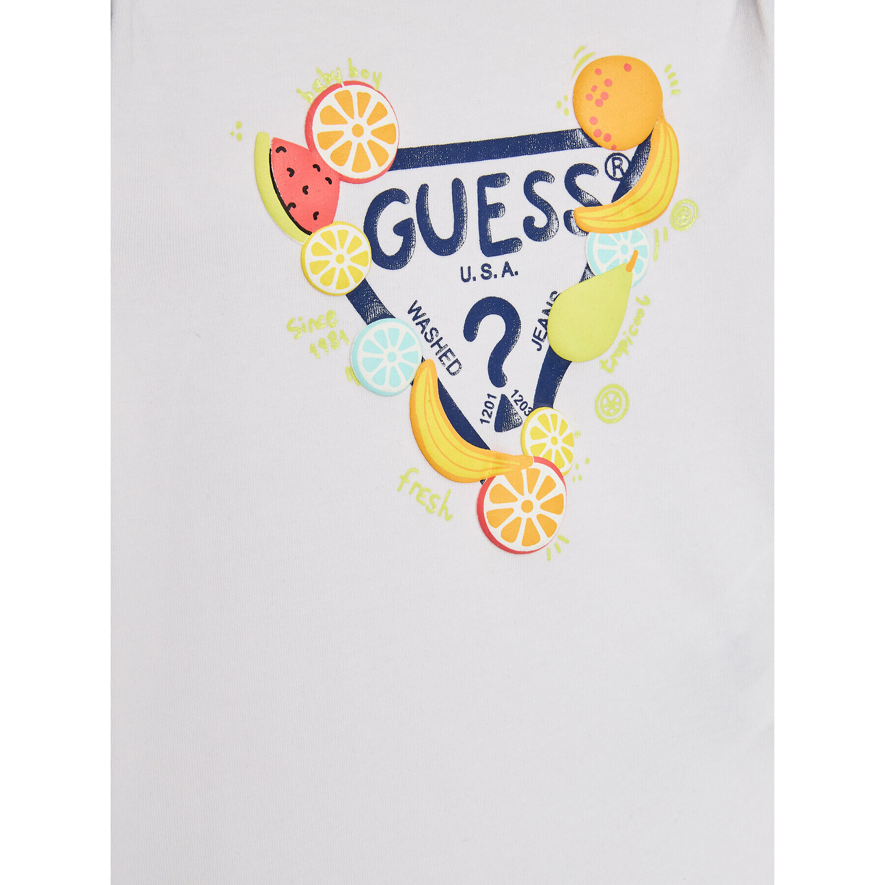 Guess Souprava body a šortky P3GG00 J1311 Barevná Regular Fit - Pepit.cz