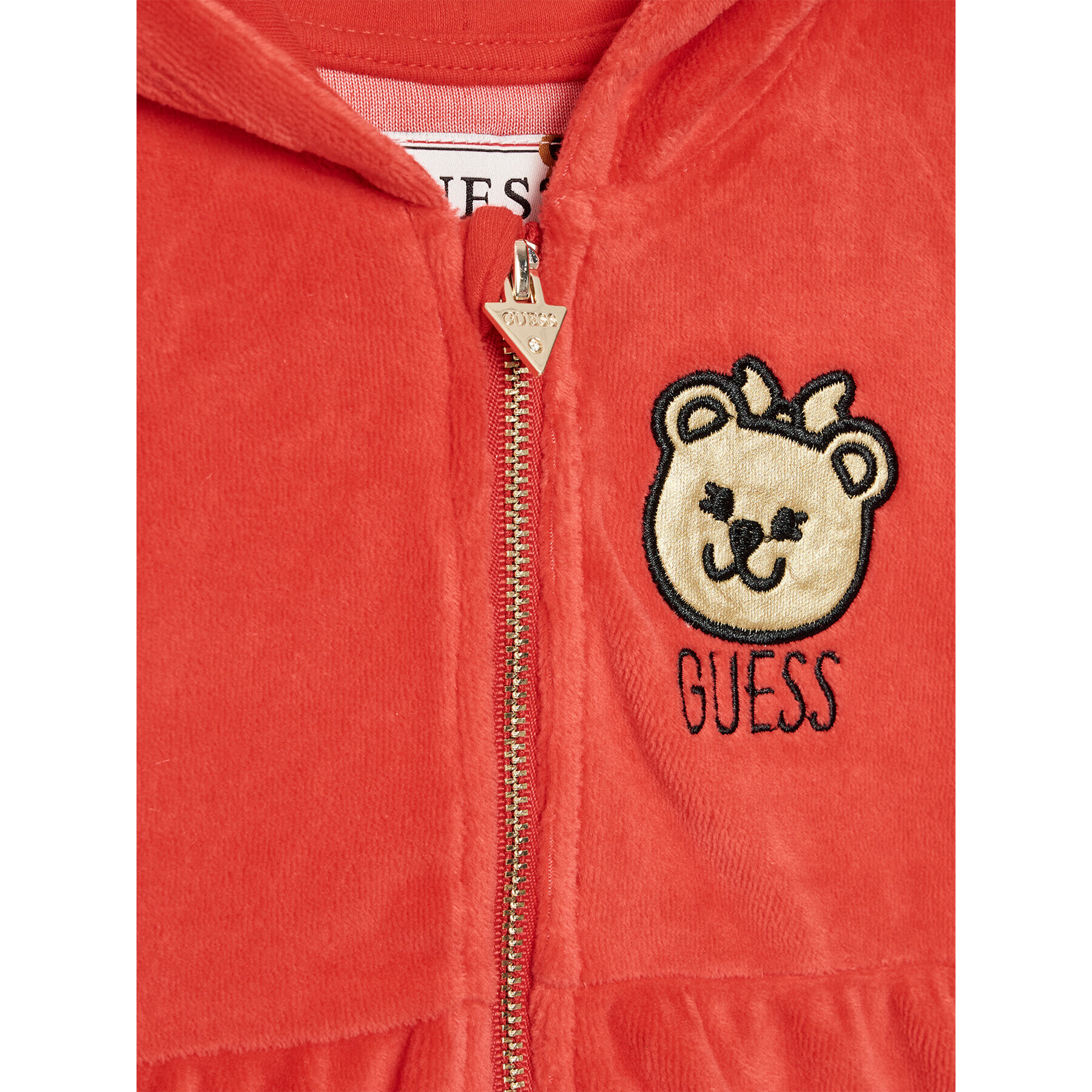 Guess Souprava body kalhoty a vesta S2BG07 K7Q50 Červená Regular Fit - Pepit.cz