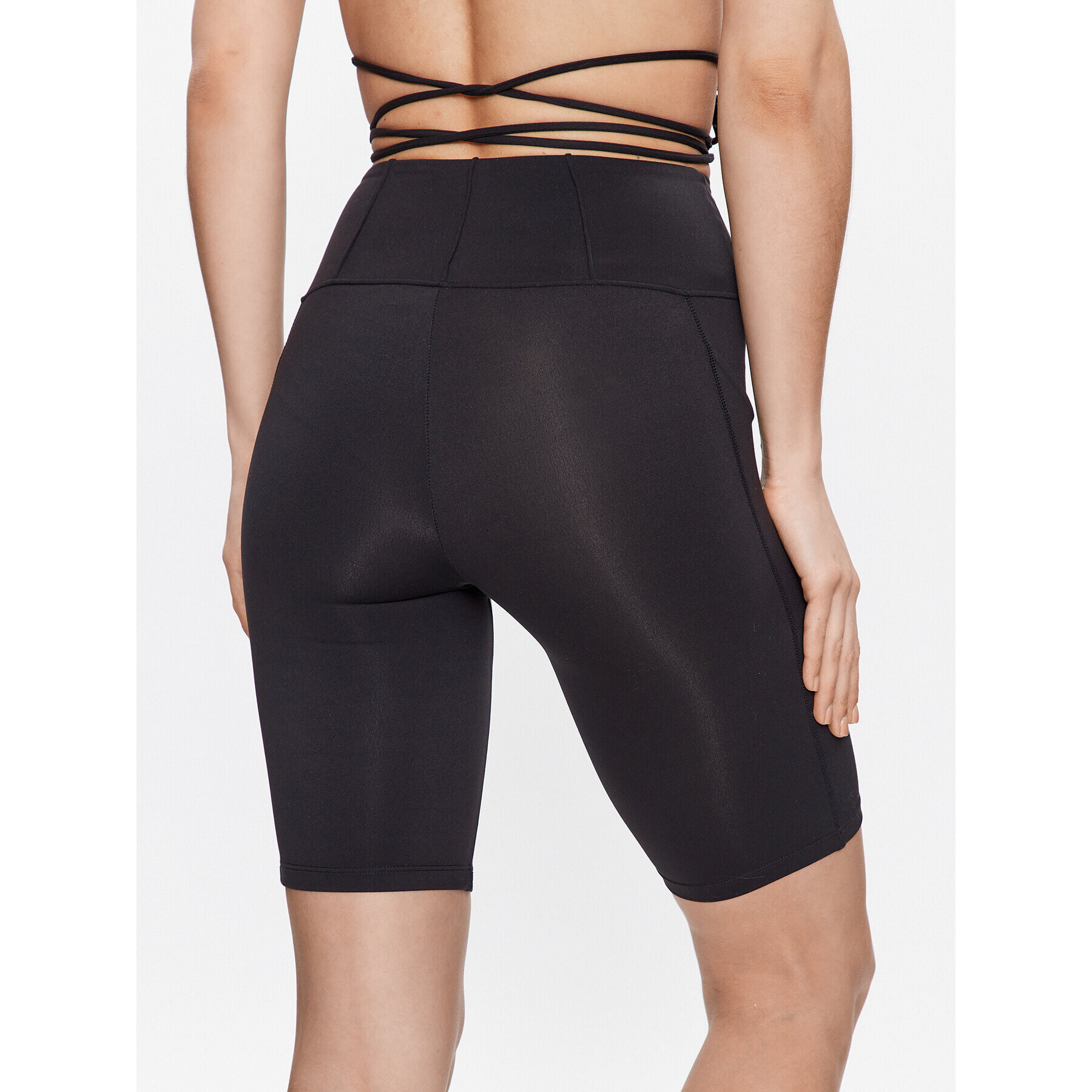 Guess Sportovní kraťasy Brigit V3GD02 MC04Z Černá Super Skinny Fit - Pepit.cz